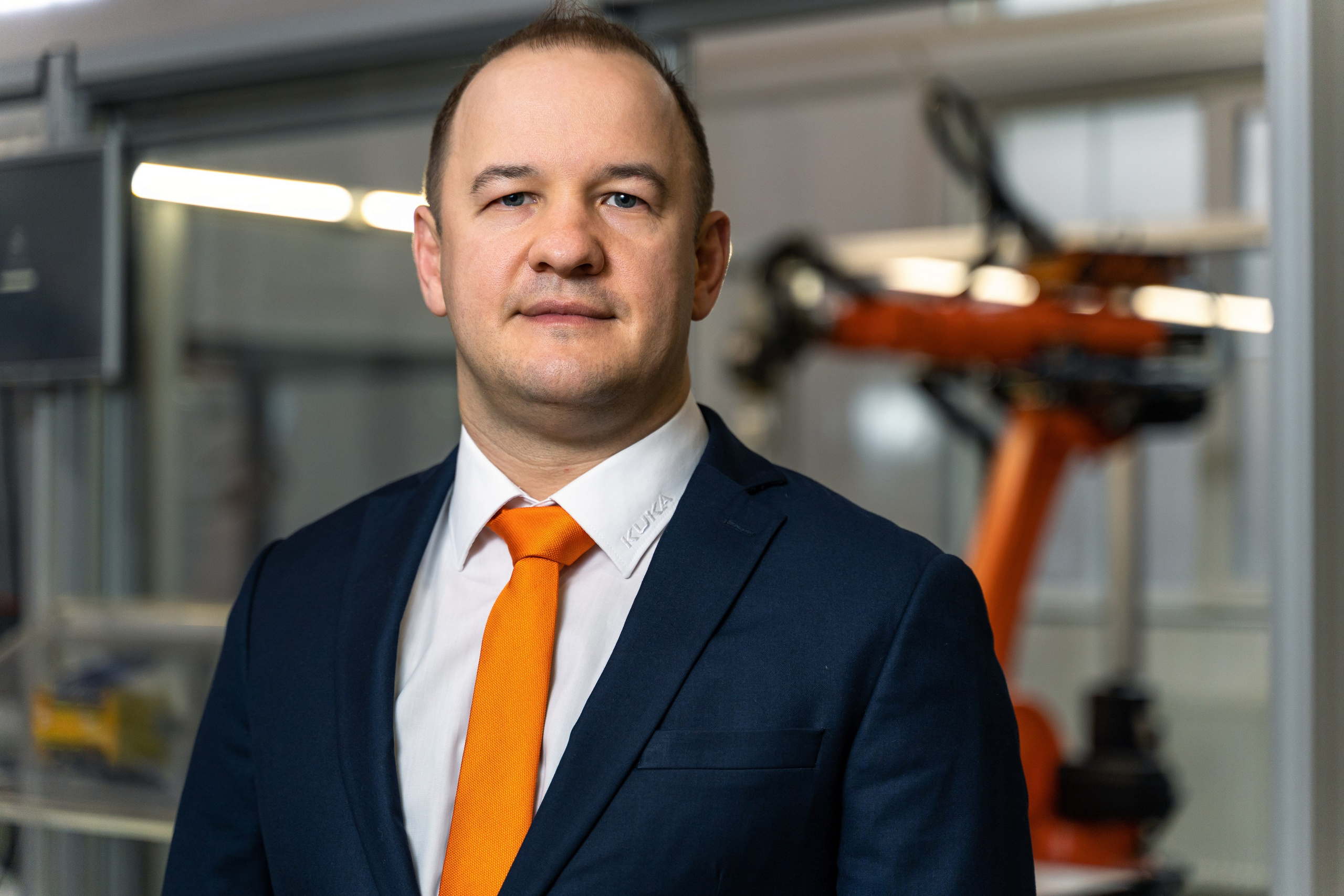 Бизнес портреты для компании KUKA. Фотограф Москва