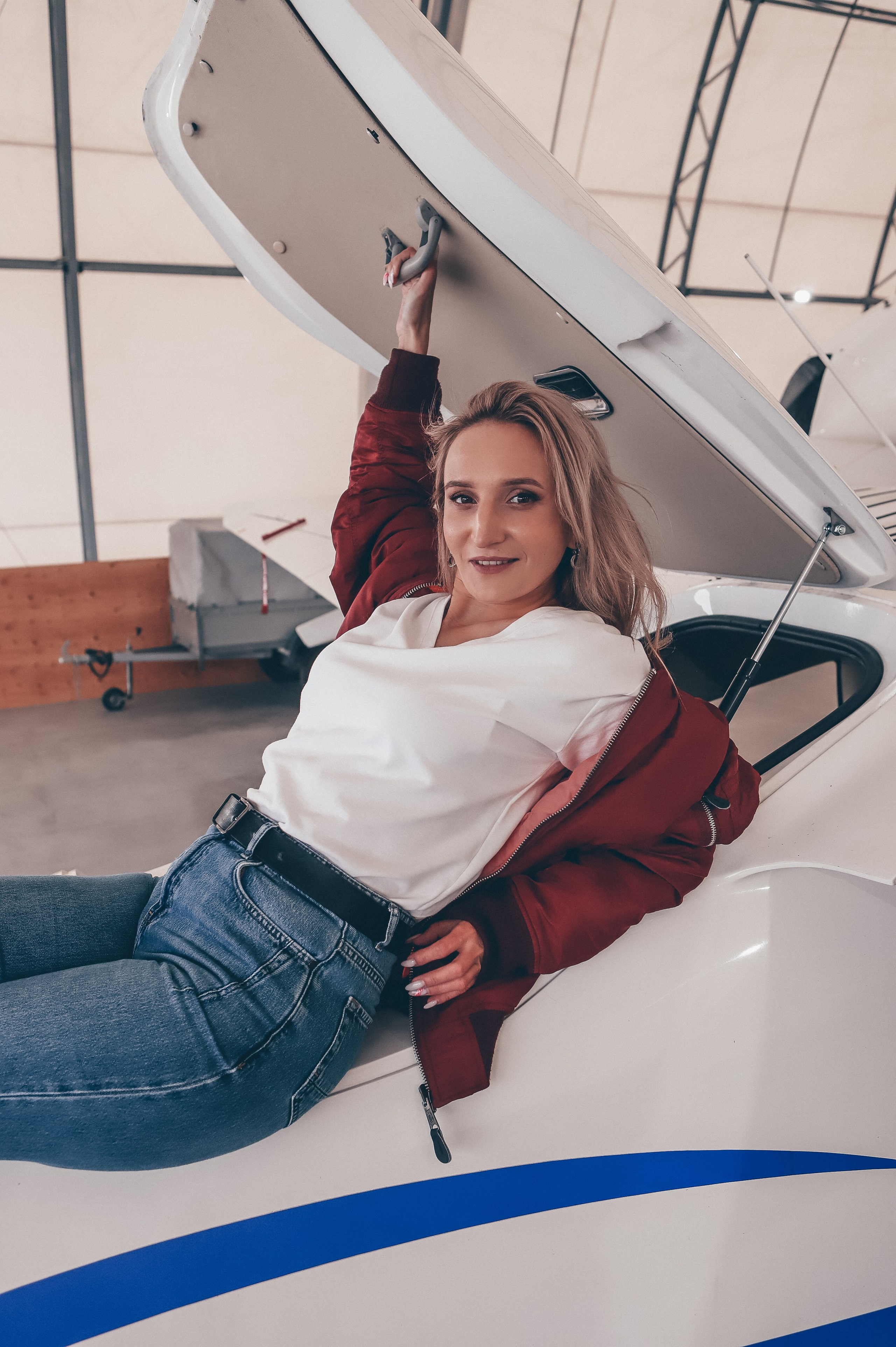 Фотопроект - Небо, самолет и я. Семейный и женский фотограф Кемерово Мария Степ