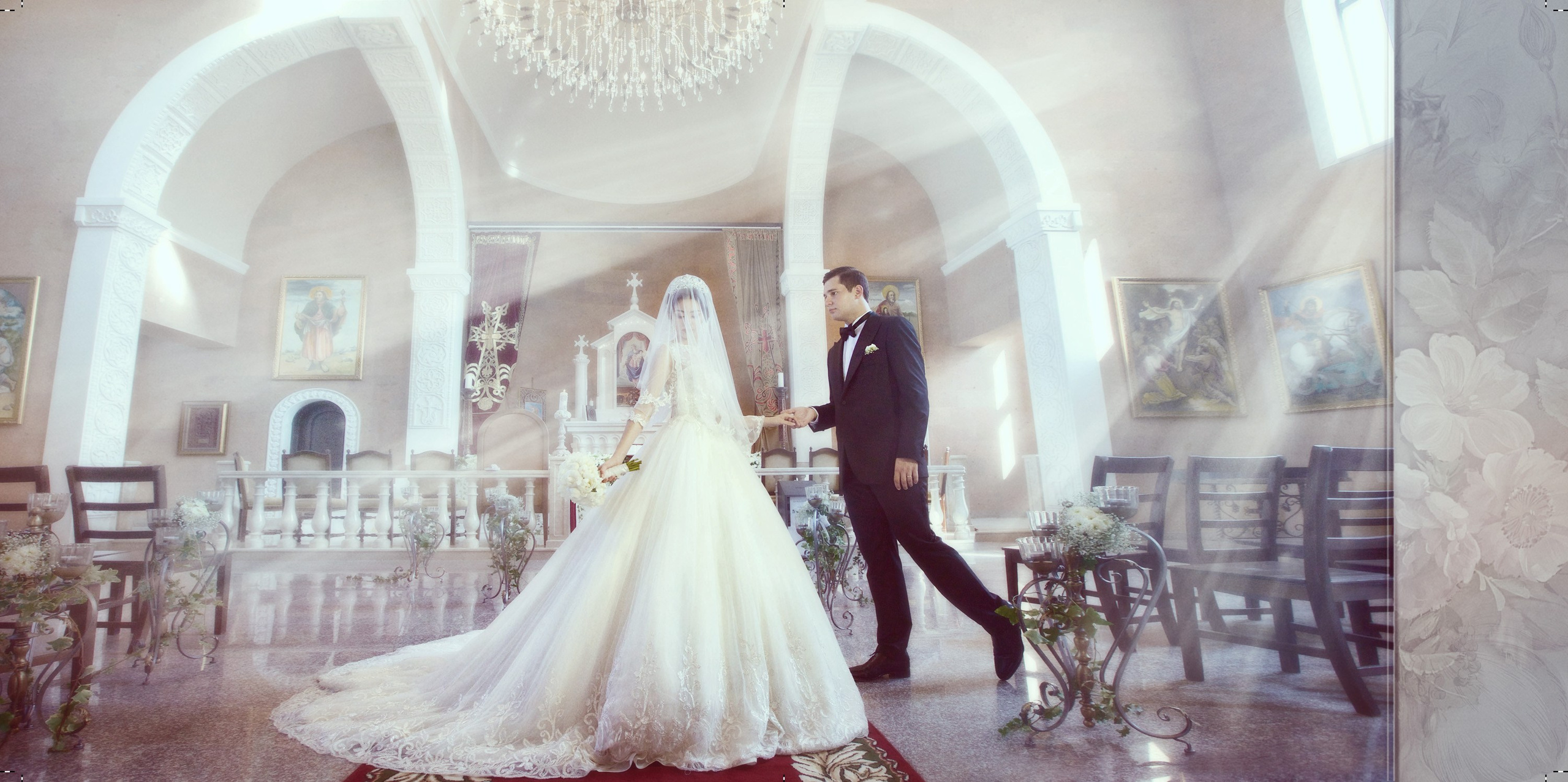 Свадебная фотокнига. Фотограф Кирсанова Наталия. Фотохудожник Наталия Кирсанова