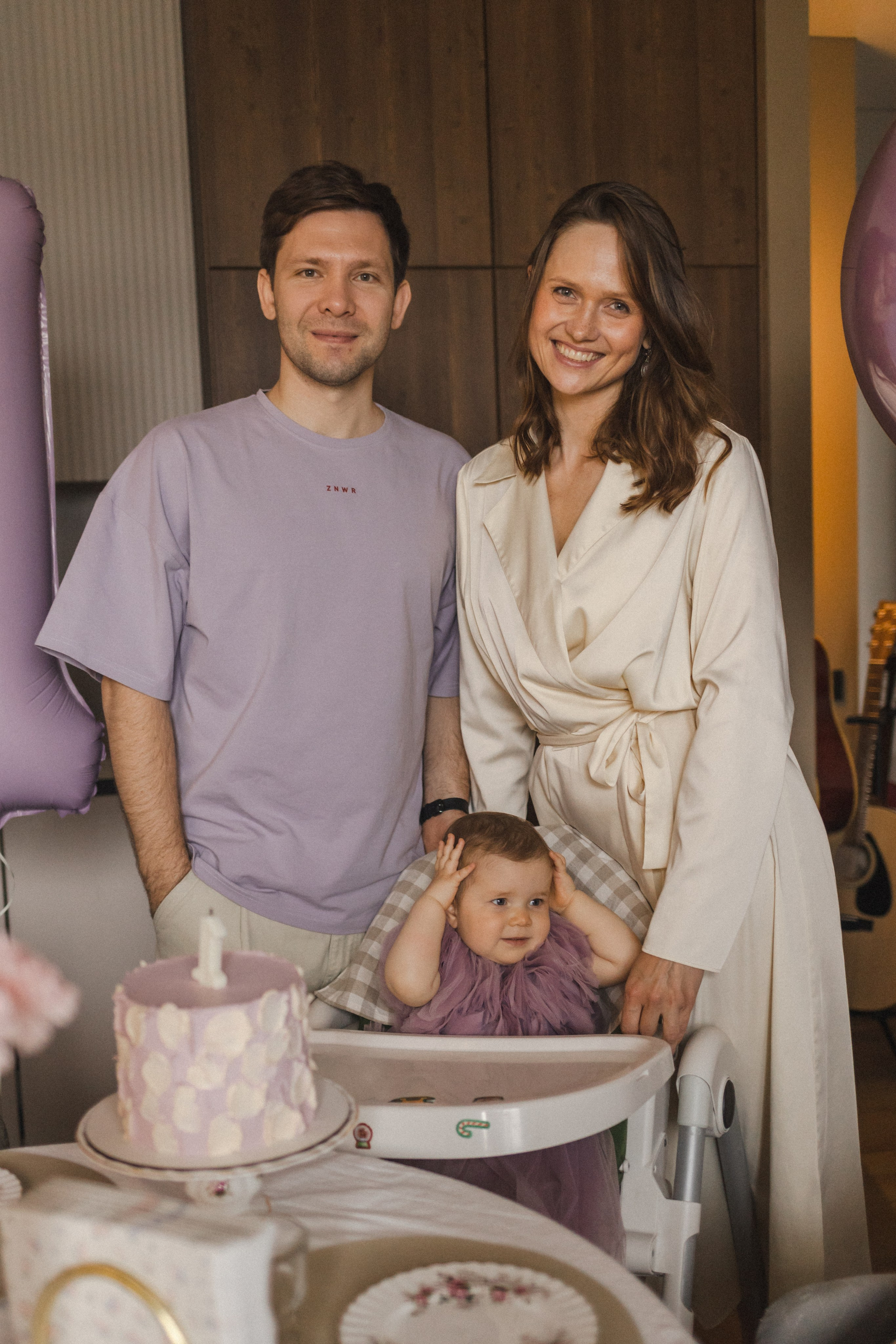 Аглае 1 годик. Семейный фотограф в Москве