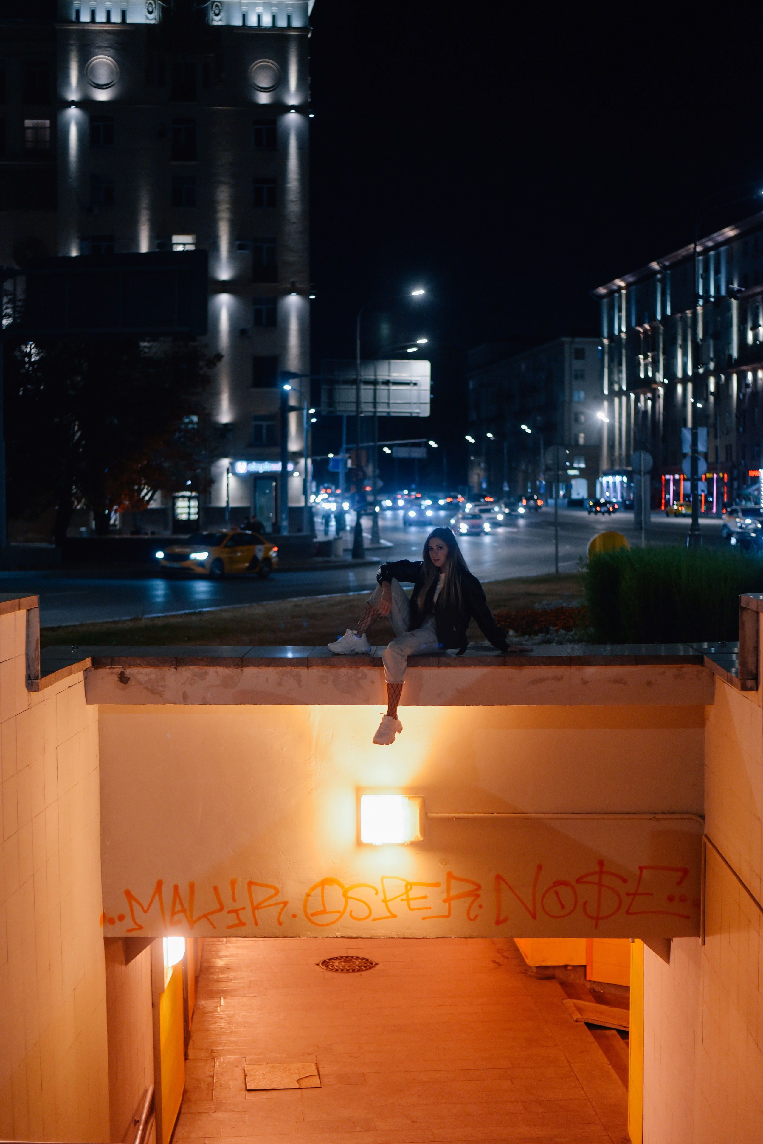 Крыша напротив Москва-Сити. Фотограф Лола Волна, город Москва