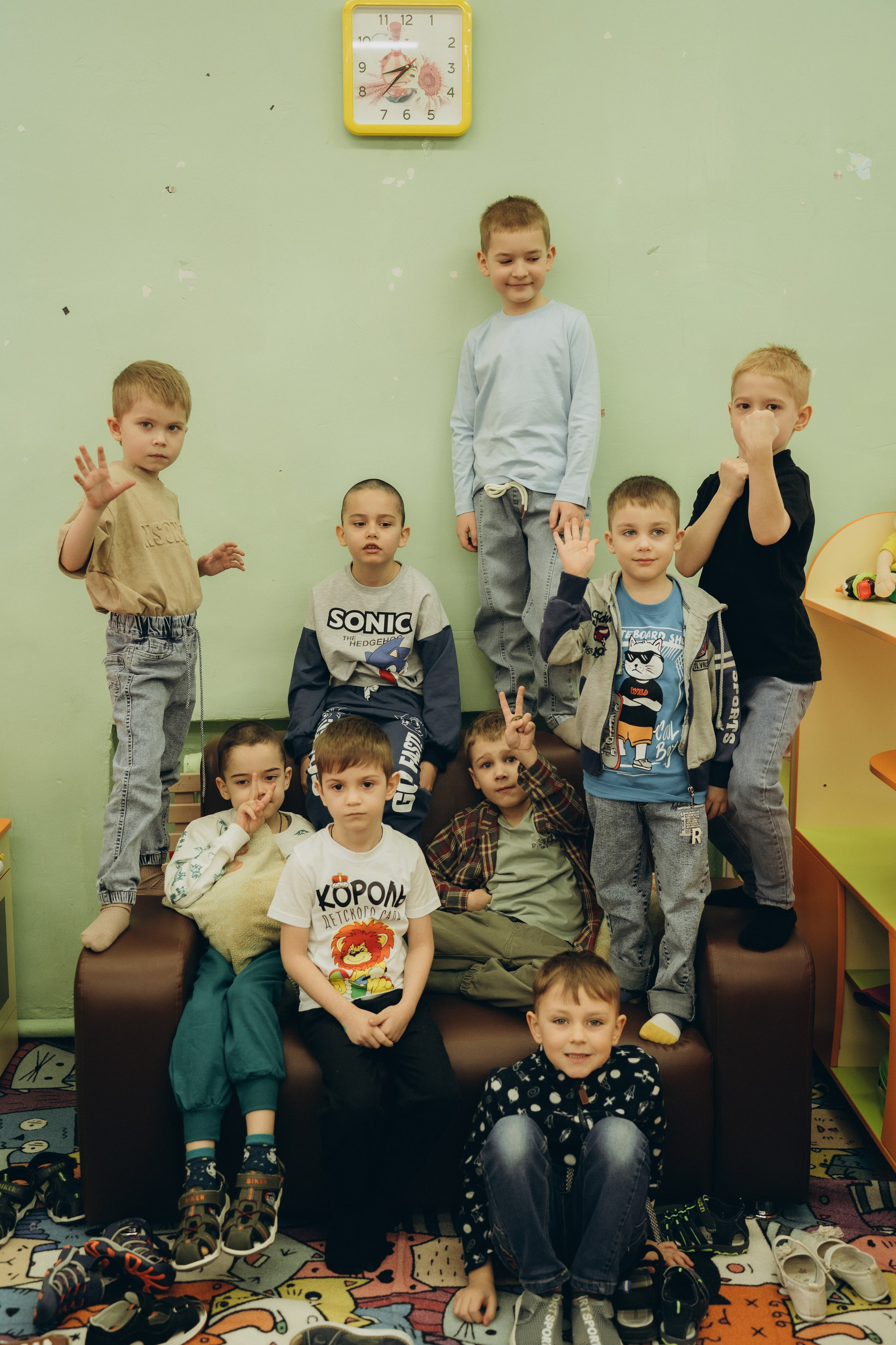 Репортаж в саду. Семейный фотограф • Домашние съемки в Нижнем Новгороде