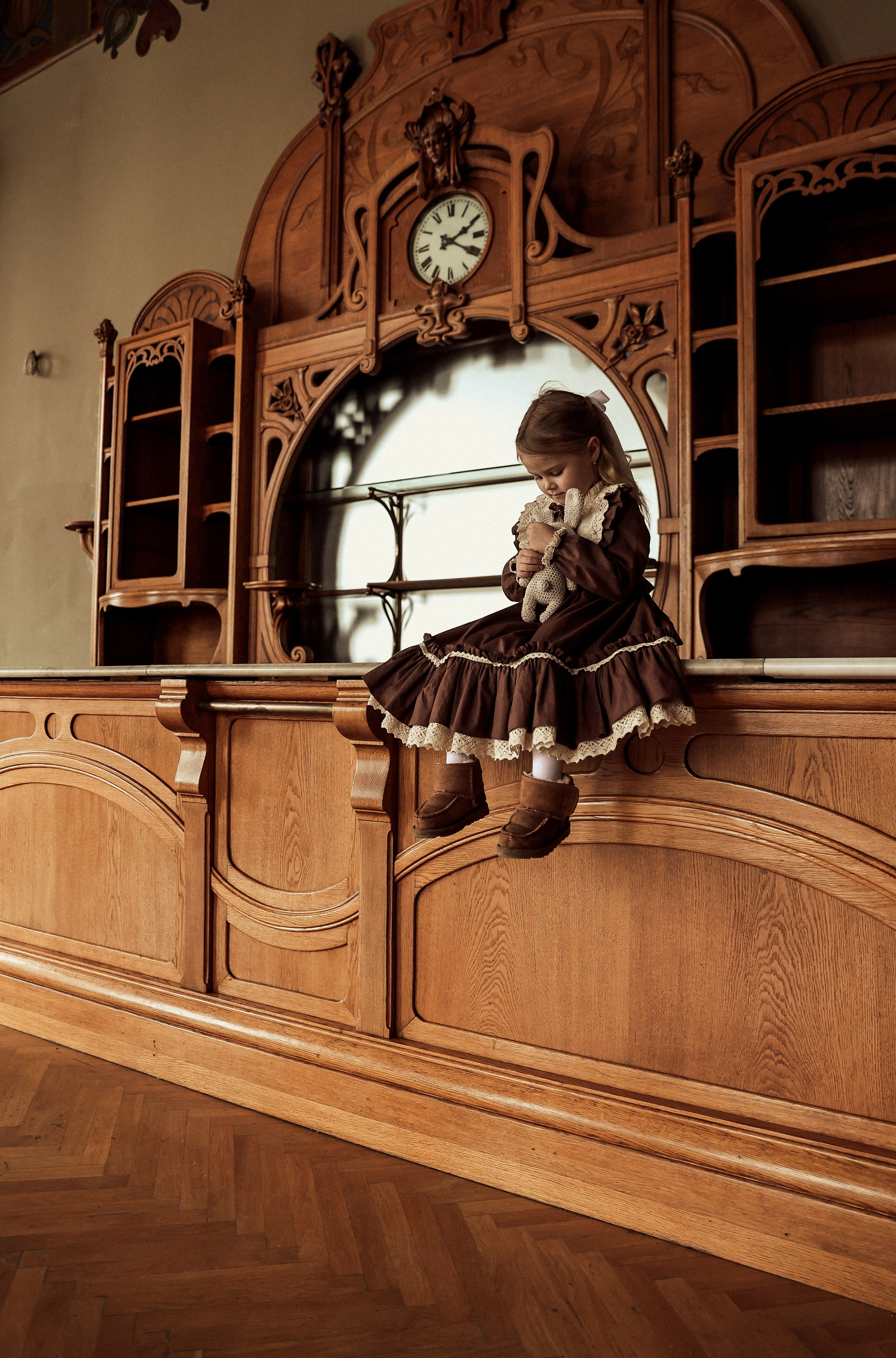 Ретро съемка на Витебском вокзале. Фотограф — Татьяна Кириллова, г. Санкт-Петербург