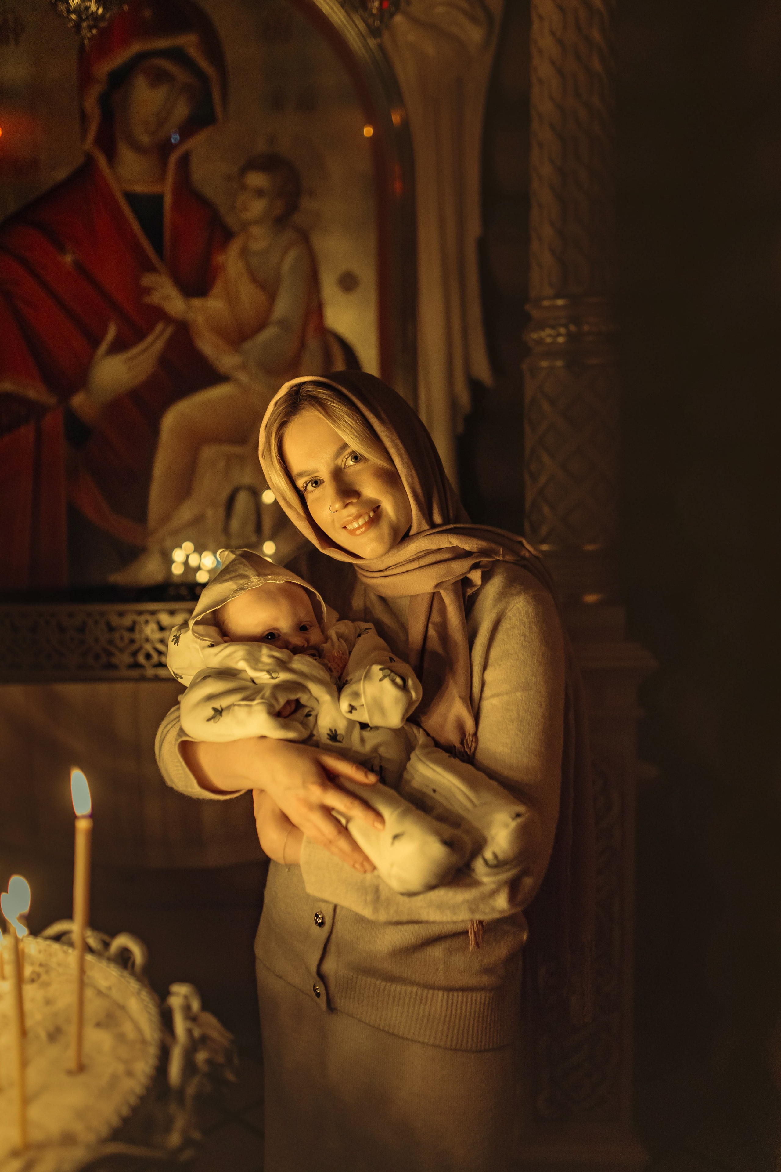 Крещение Эмилии, храм Святой Троицы, ноябрь 25