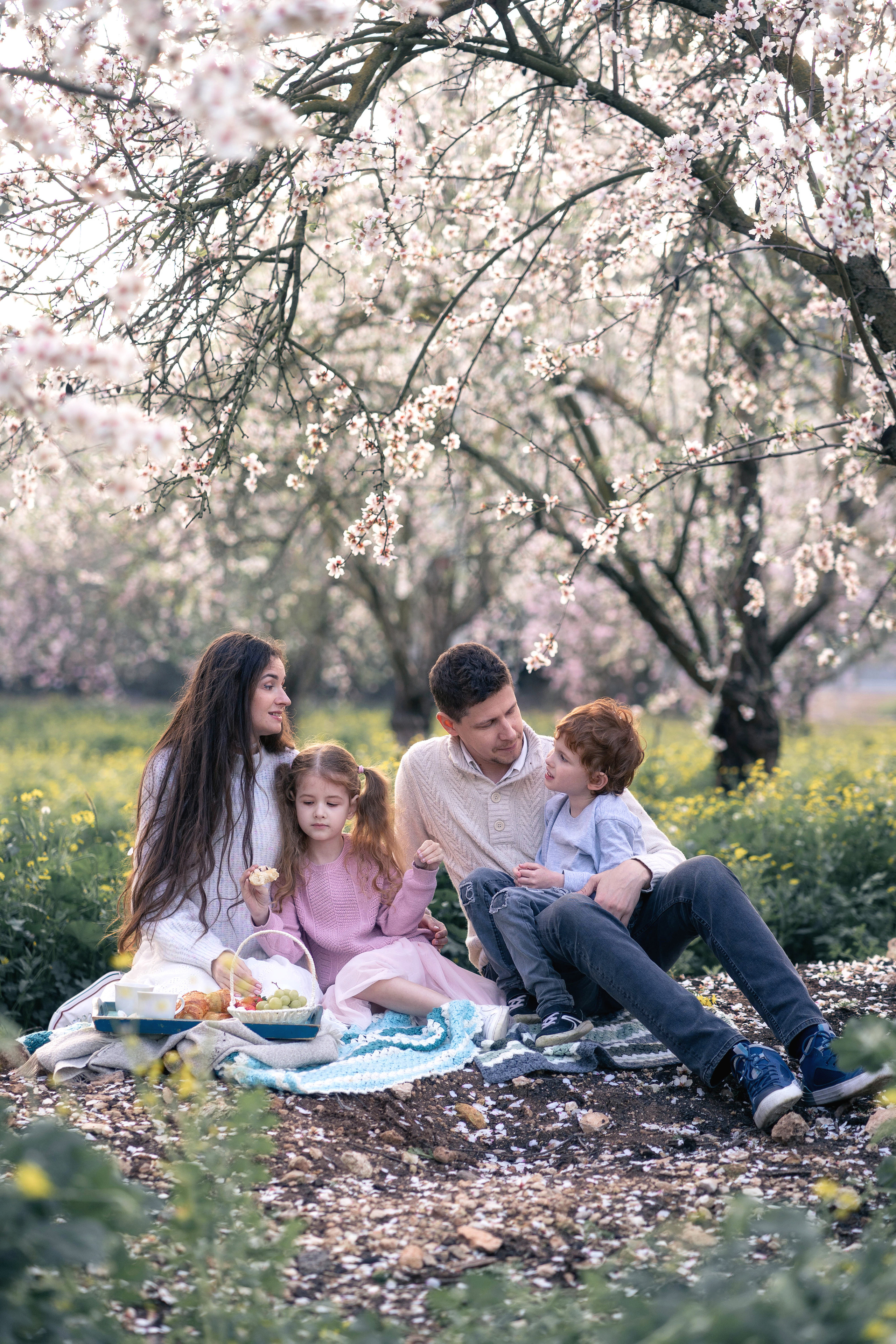 Фотосессия Виктории, Ильи, Алисы и Сергея. Семейный и детский фотограф в Израиле и Москве Дорошок Надя