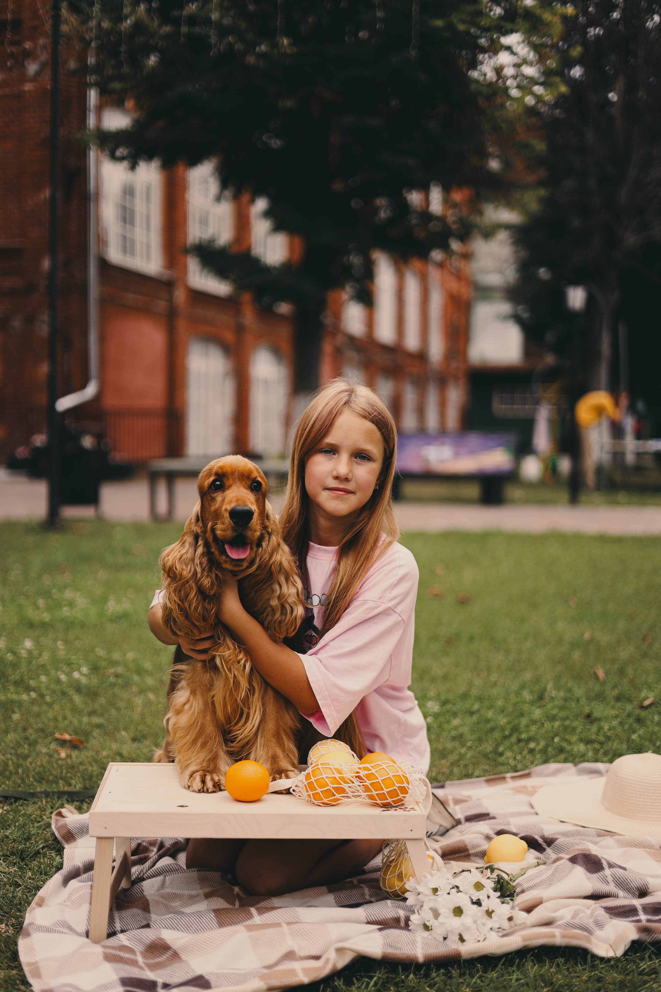 Фотопроект «Пикник со спаниелем». Фотограф Мария Лаенко