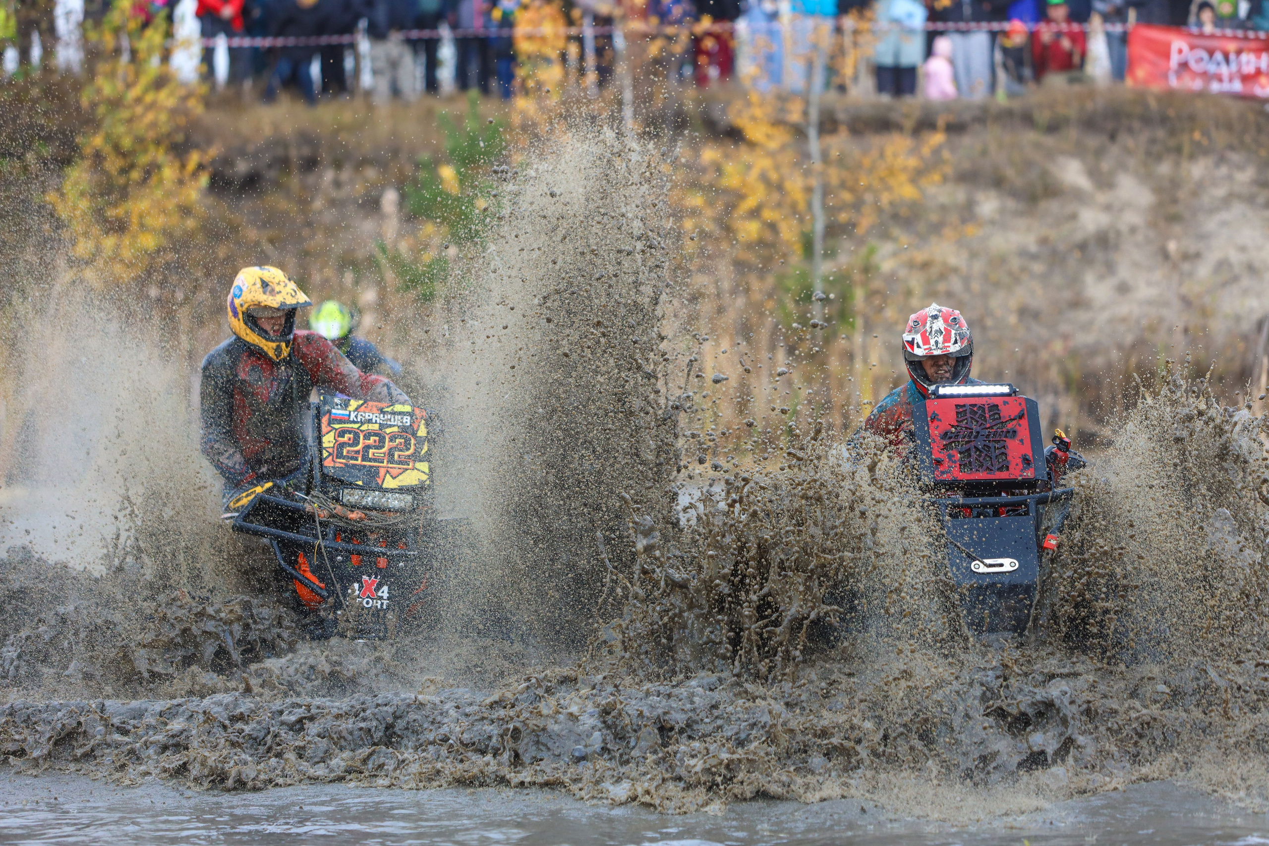 Гонки на квадроциклах Грязевое кольцо. Спортивный фотограф в Самаре