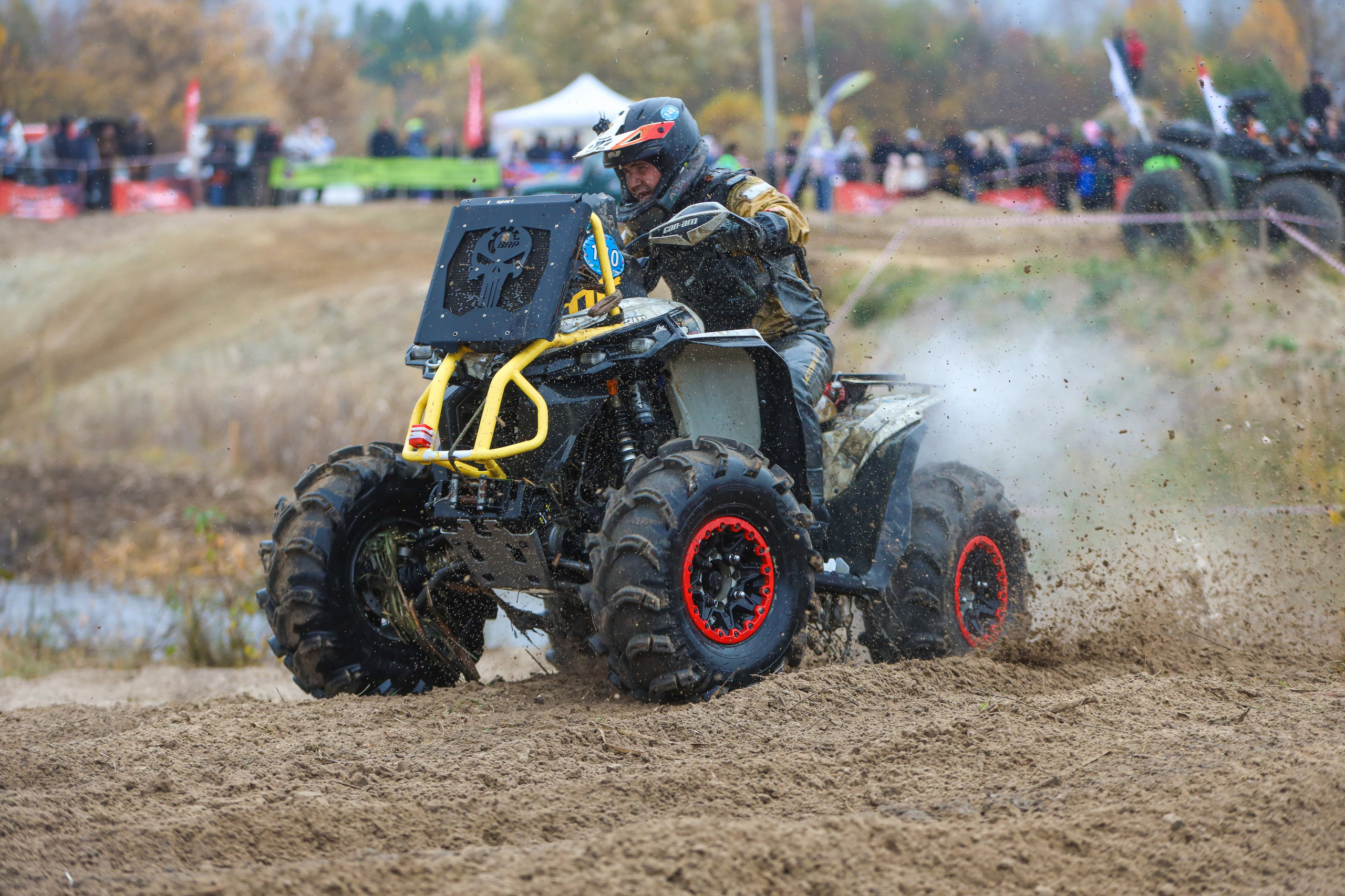 Гонки на квадроциклах Грязевое кольцо. Спортивный фотограф в Самаре