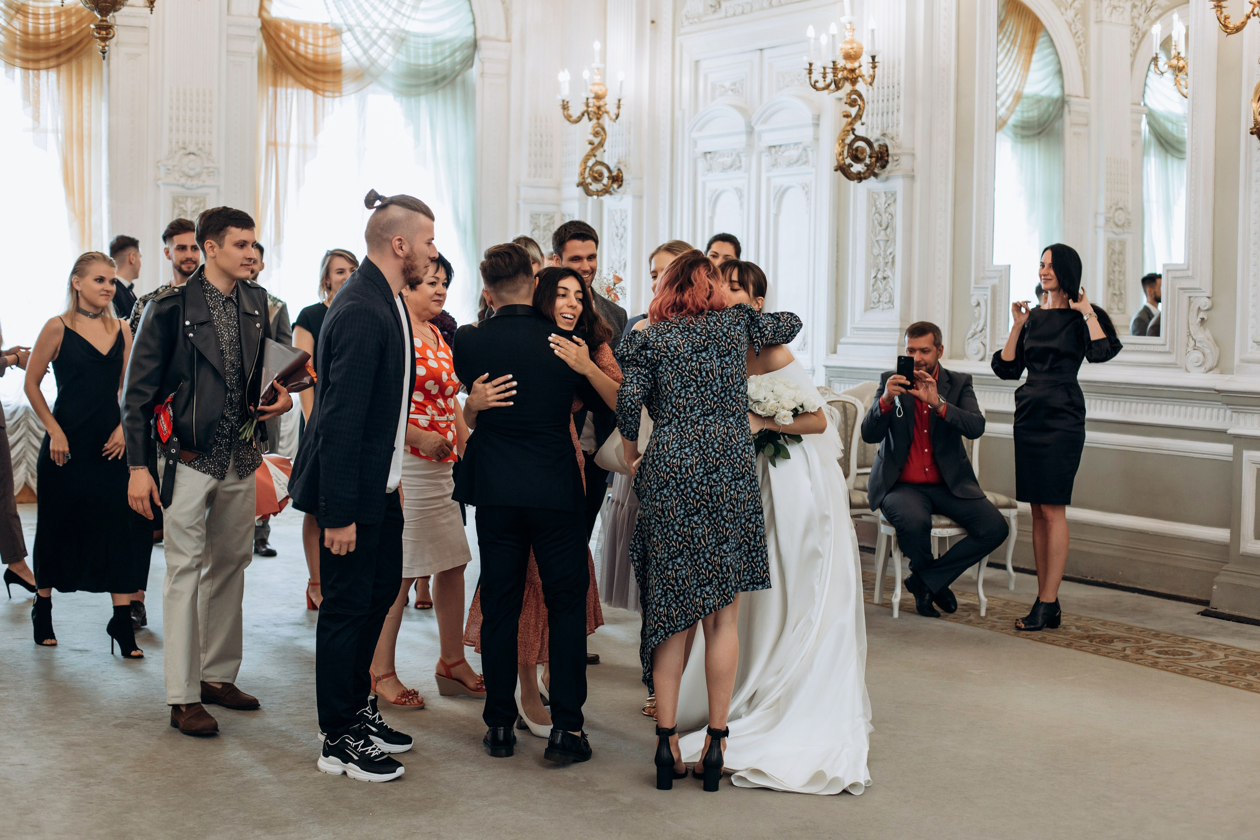 Свадьба на катере. Свадебный фотограф в Санкт-Петербурге Вика Стукачева