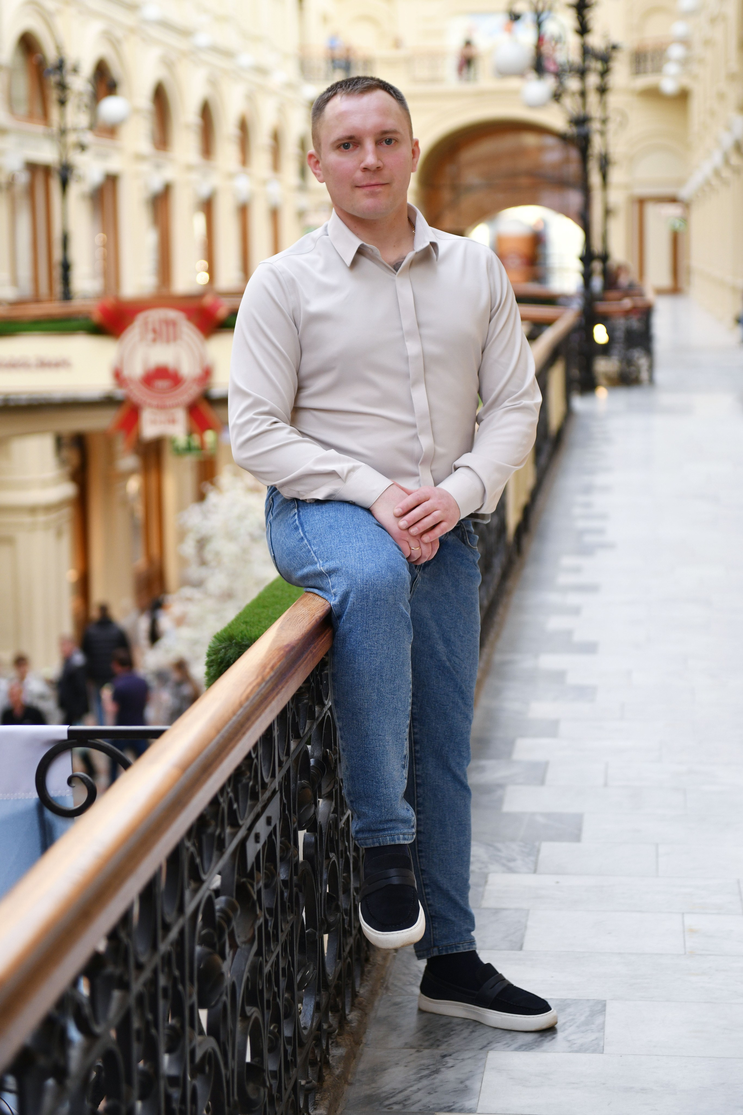 Семья в ГУМе 2. Свадебный и портретный фотограф в Москве Галина Борисова