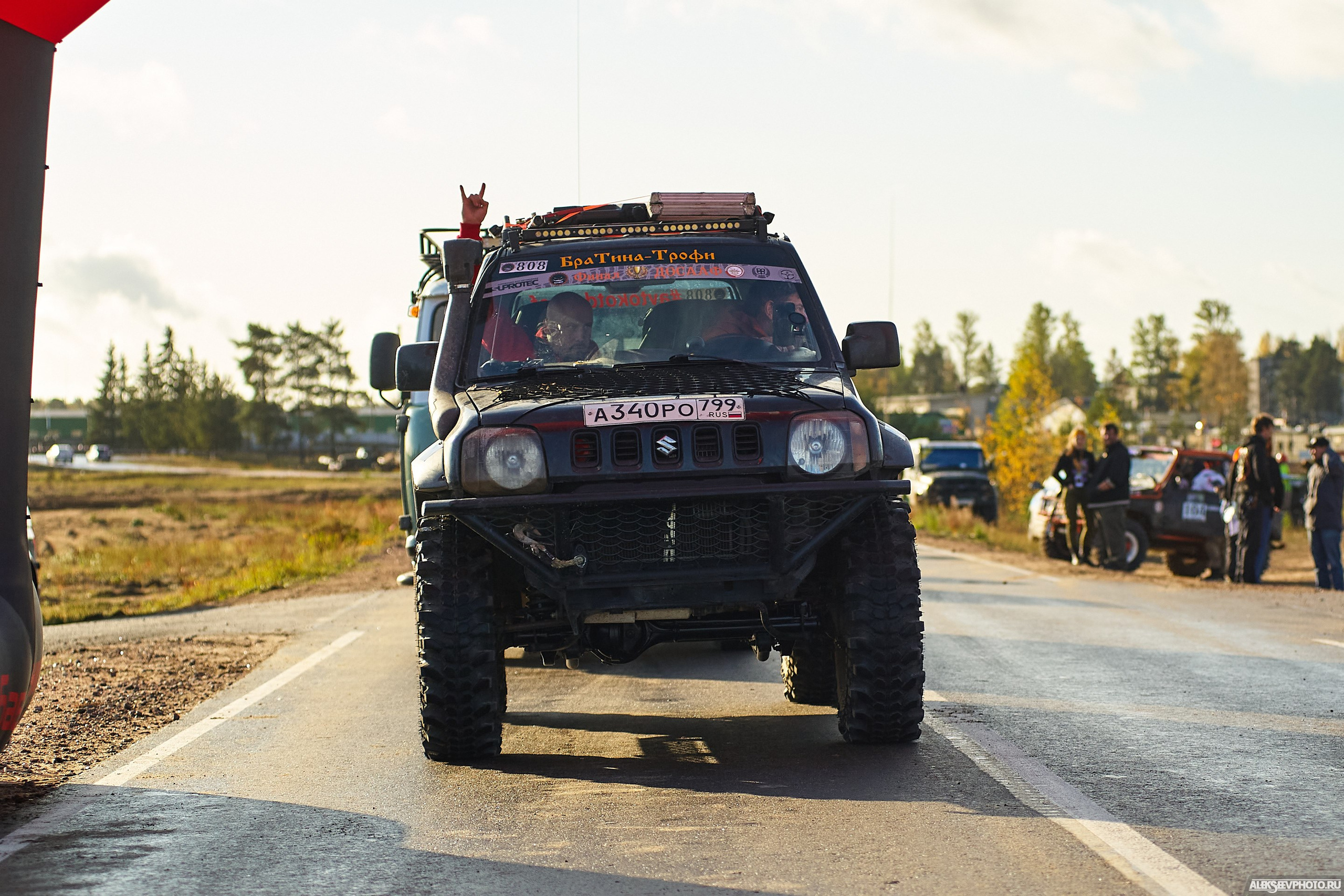 2020.10.10 — Финал Кубка ДОСААФ — Базлаг, торжественный старт. Фотограф Алексей Алексеев