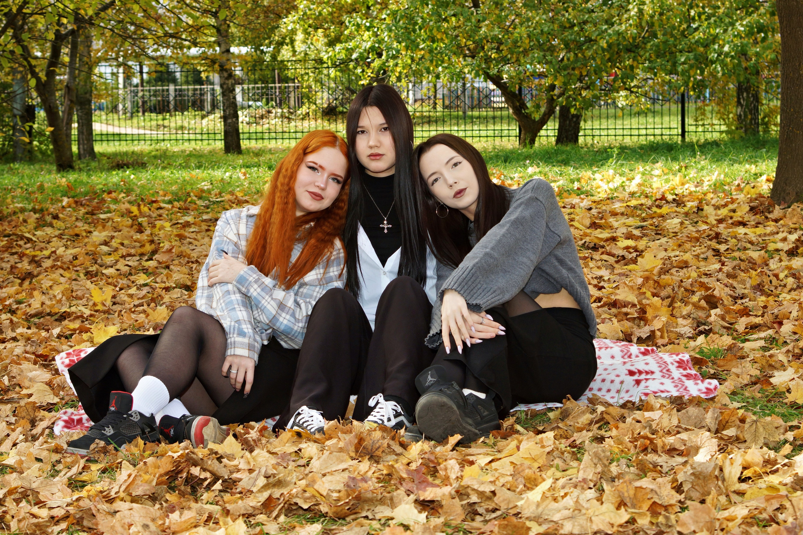 Осенняя фотосессия в школе г. Йошкар-Ола