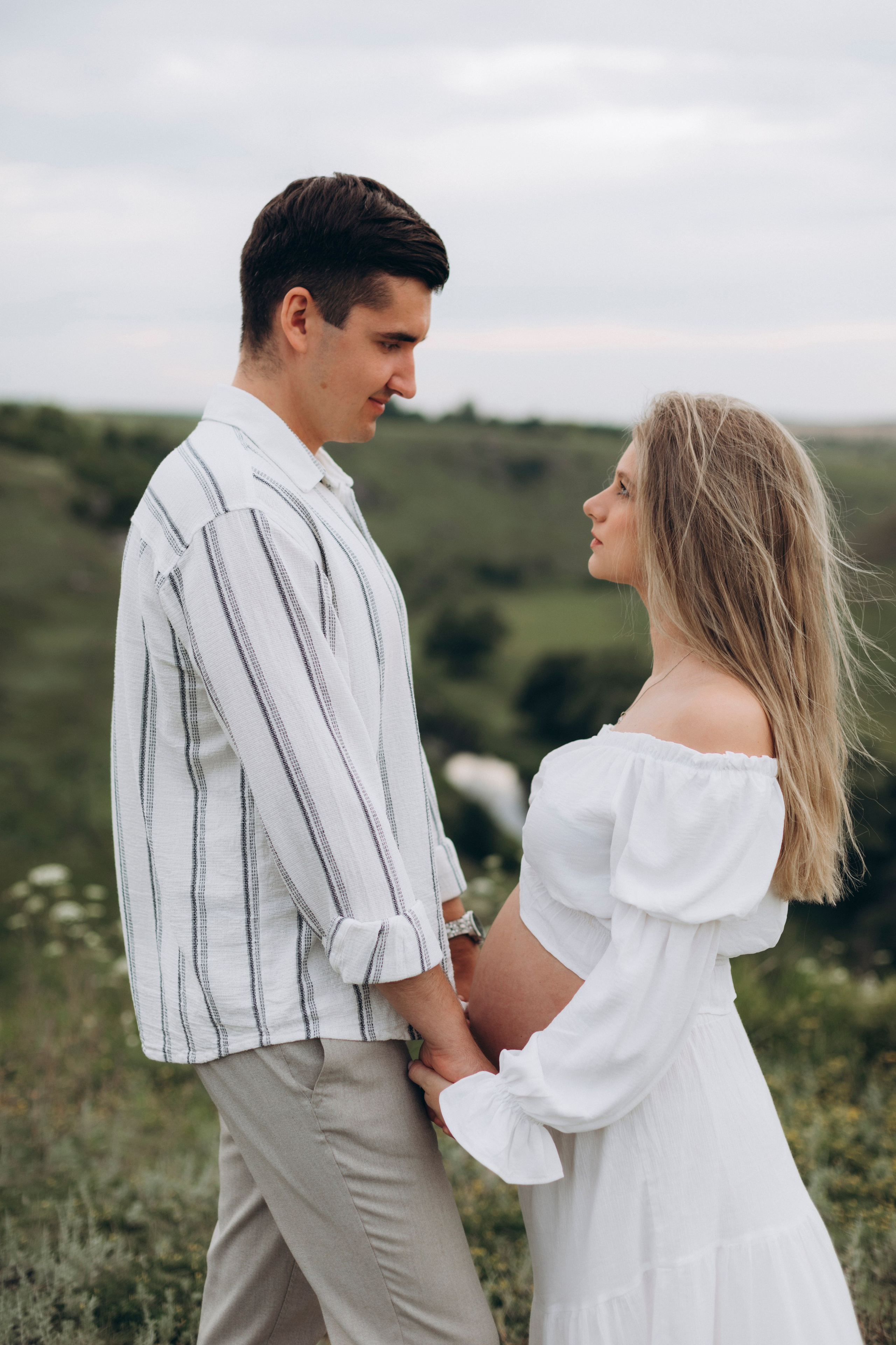 Беременность. Фотограф Мария Щеголькова. Чувственный женский портрет