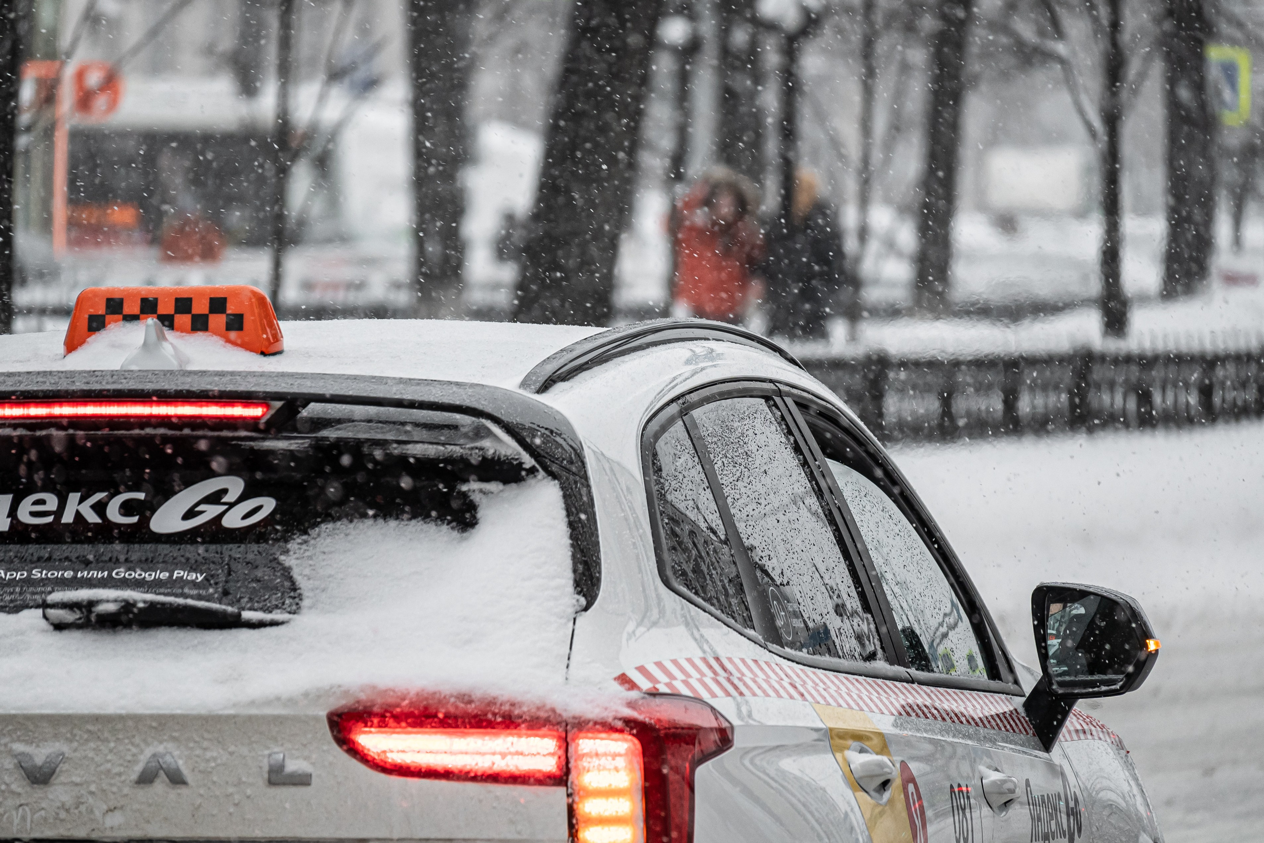 Снегопад. Репортажный фотограф