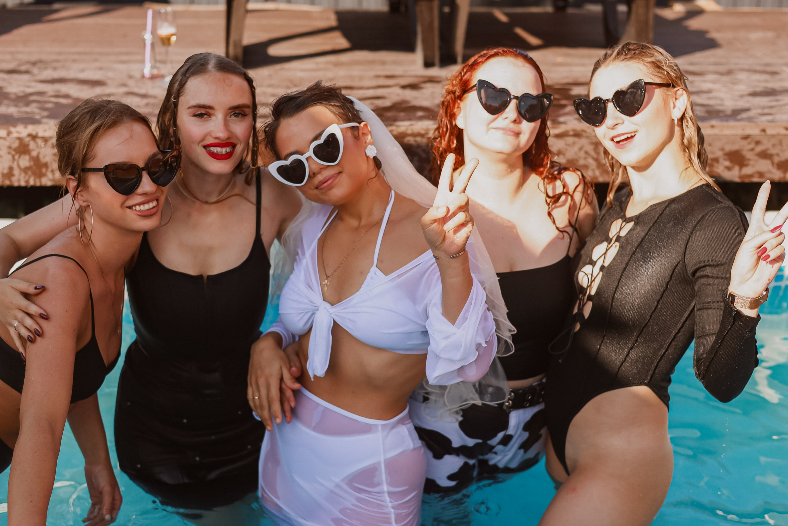 Girls party. Cowboy’s mood