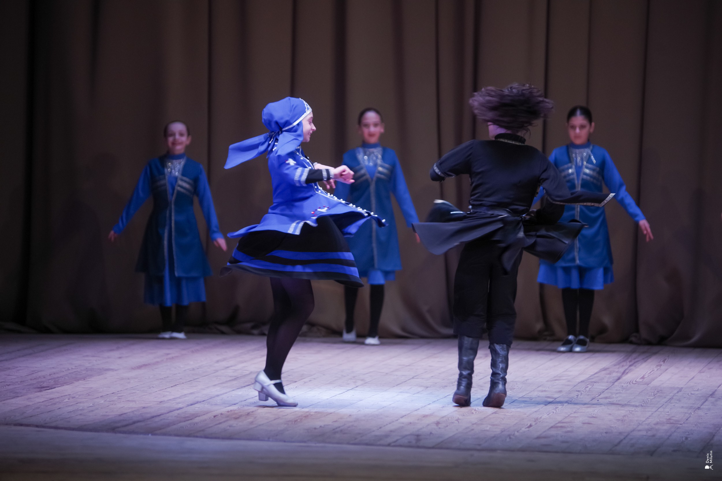 Концерт грузинского танца в Хоби. Портретный фотограф Денис Милютин