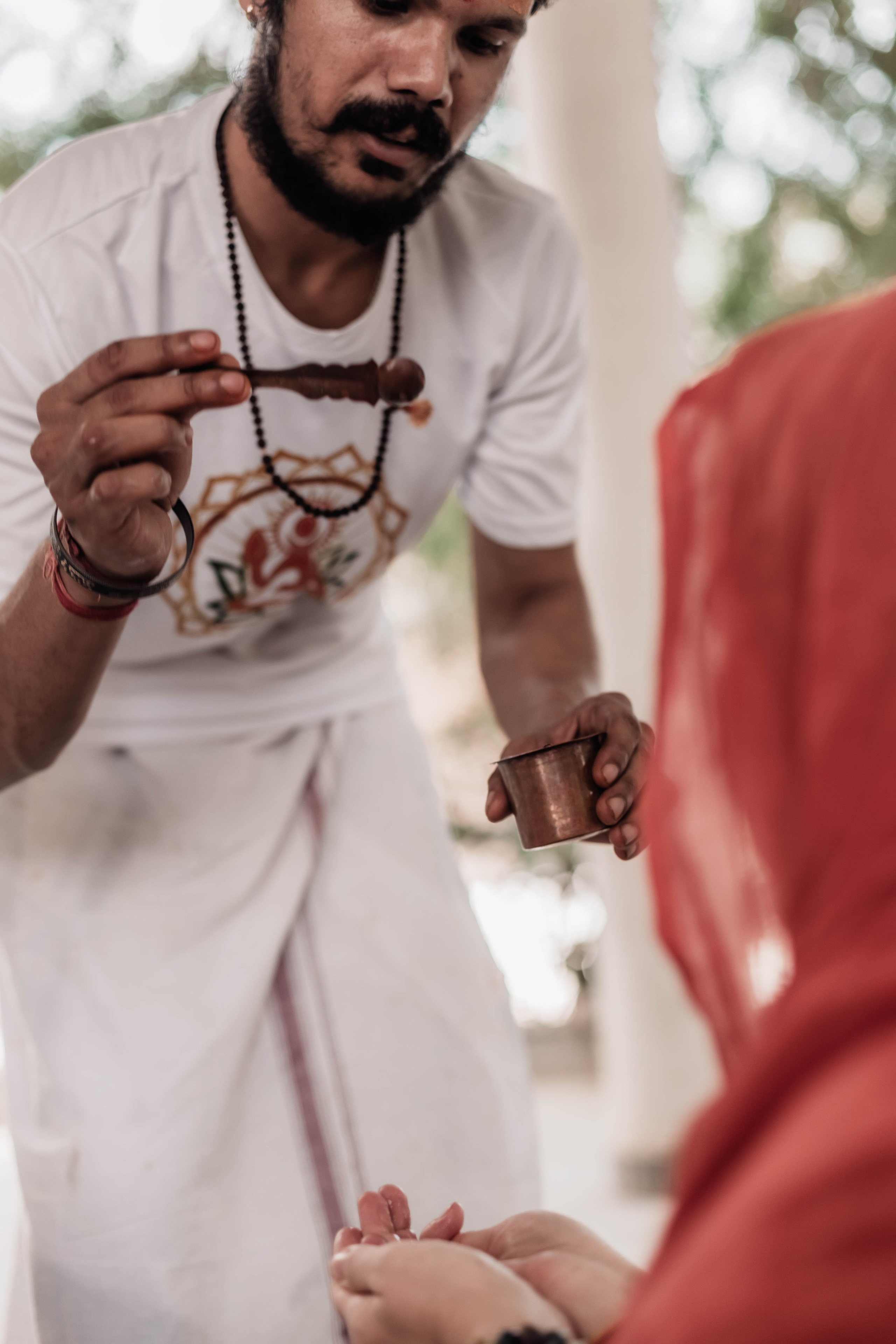 Pitri Paksha yagyas & poojas Devraha Baba ji ashram. Mariam Bagdasaryan