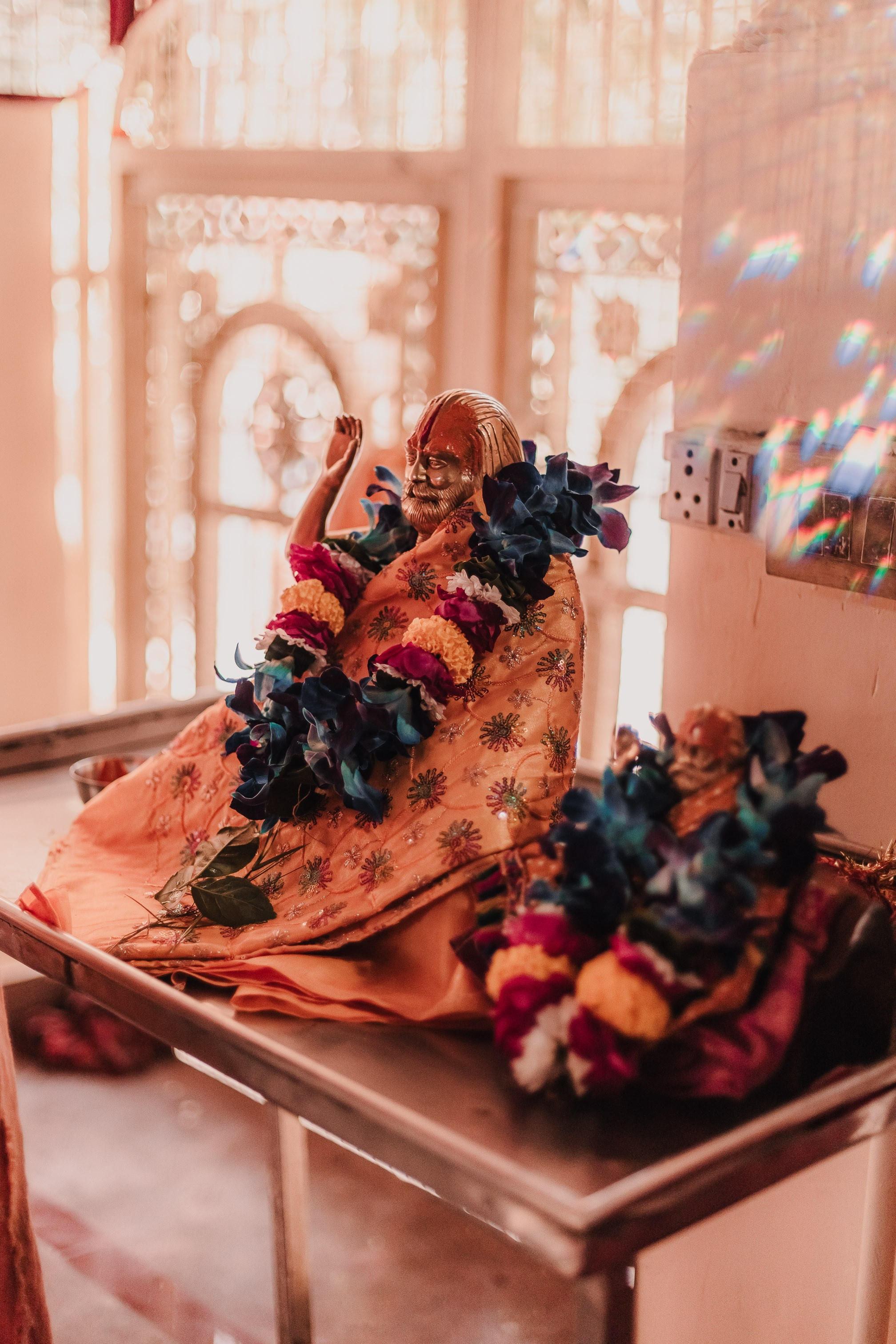 Lakshmi pooja in India. Mariam Bagdasaryan