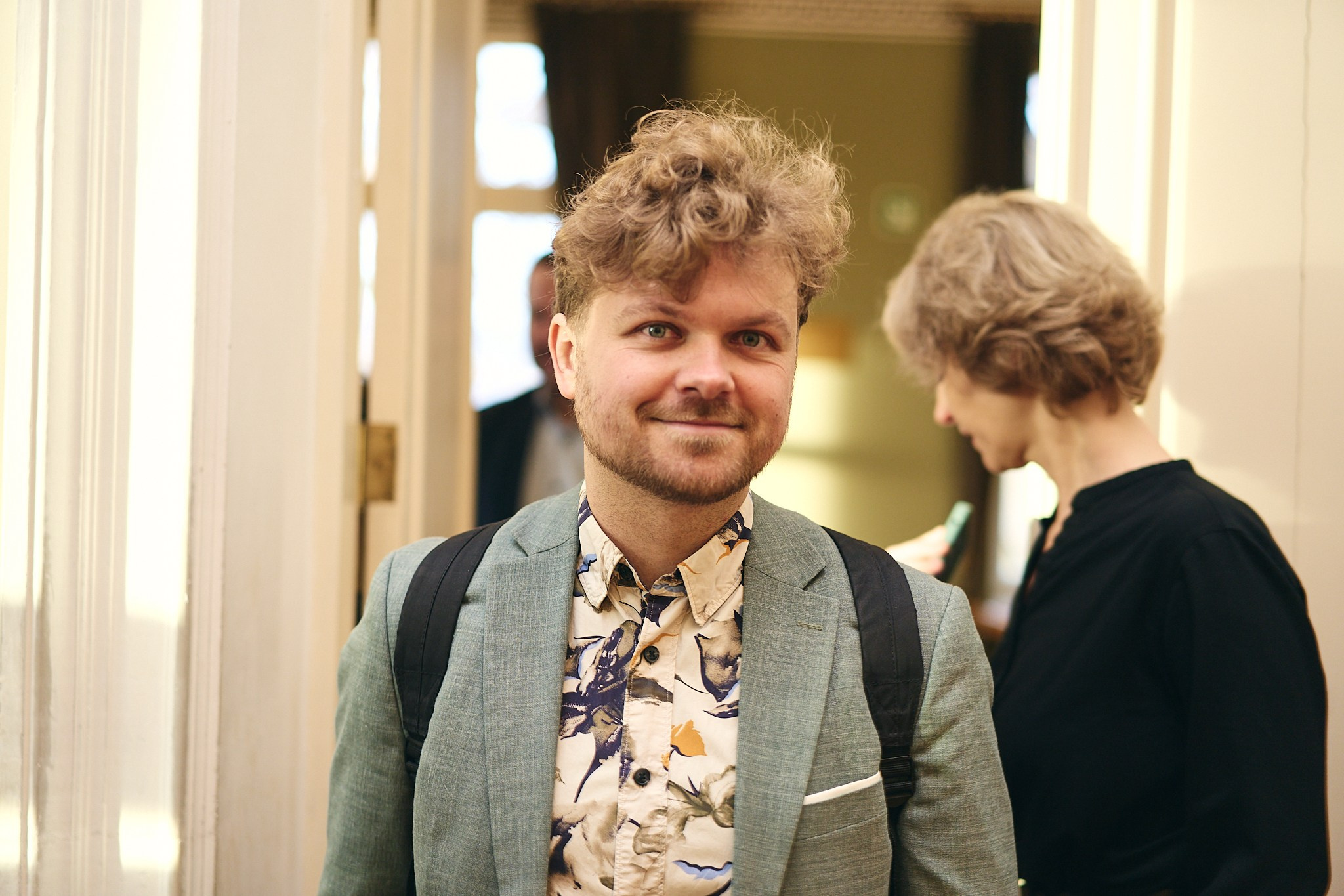 Lithuanian Geographical Society. Photographer in Vilnius