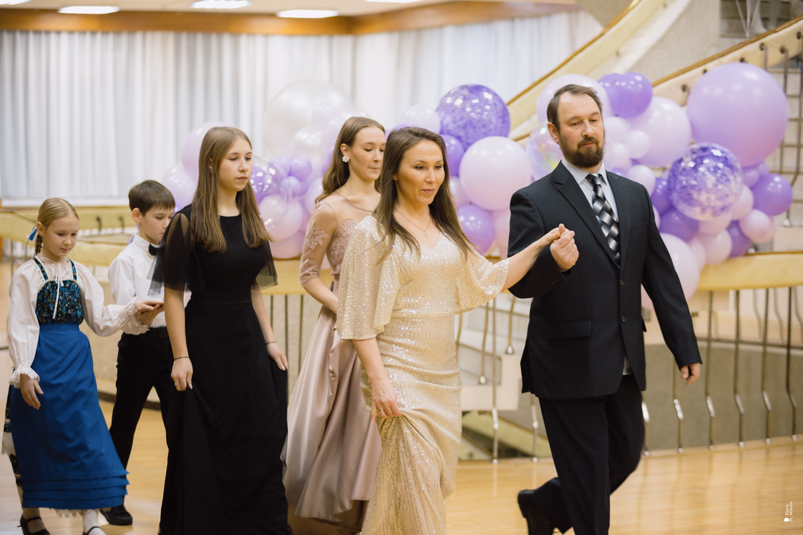 Бал многодетных семей. Портретный фотограф Денис Милютин