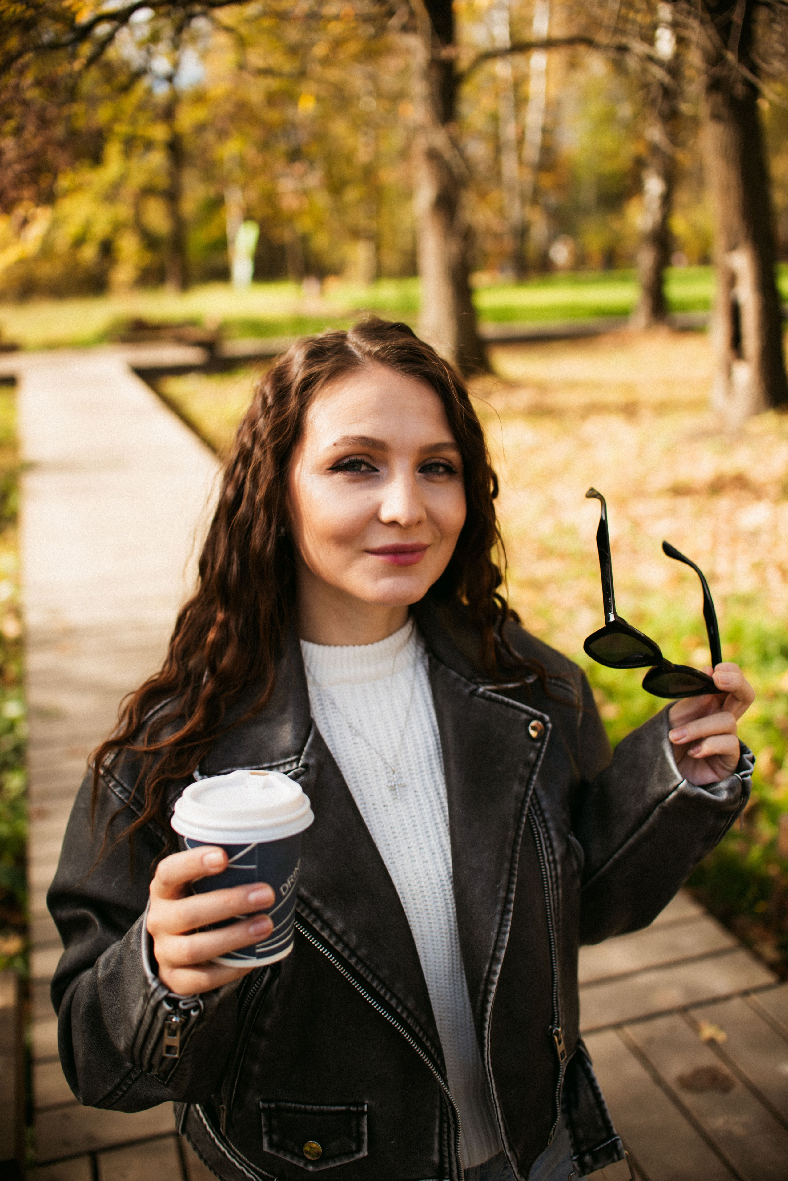 Елена фотопрогулка в парке. Женский фотограф в Москве и МО