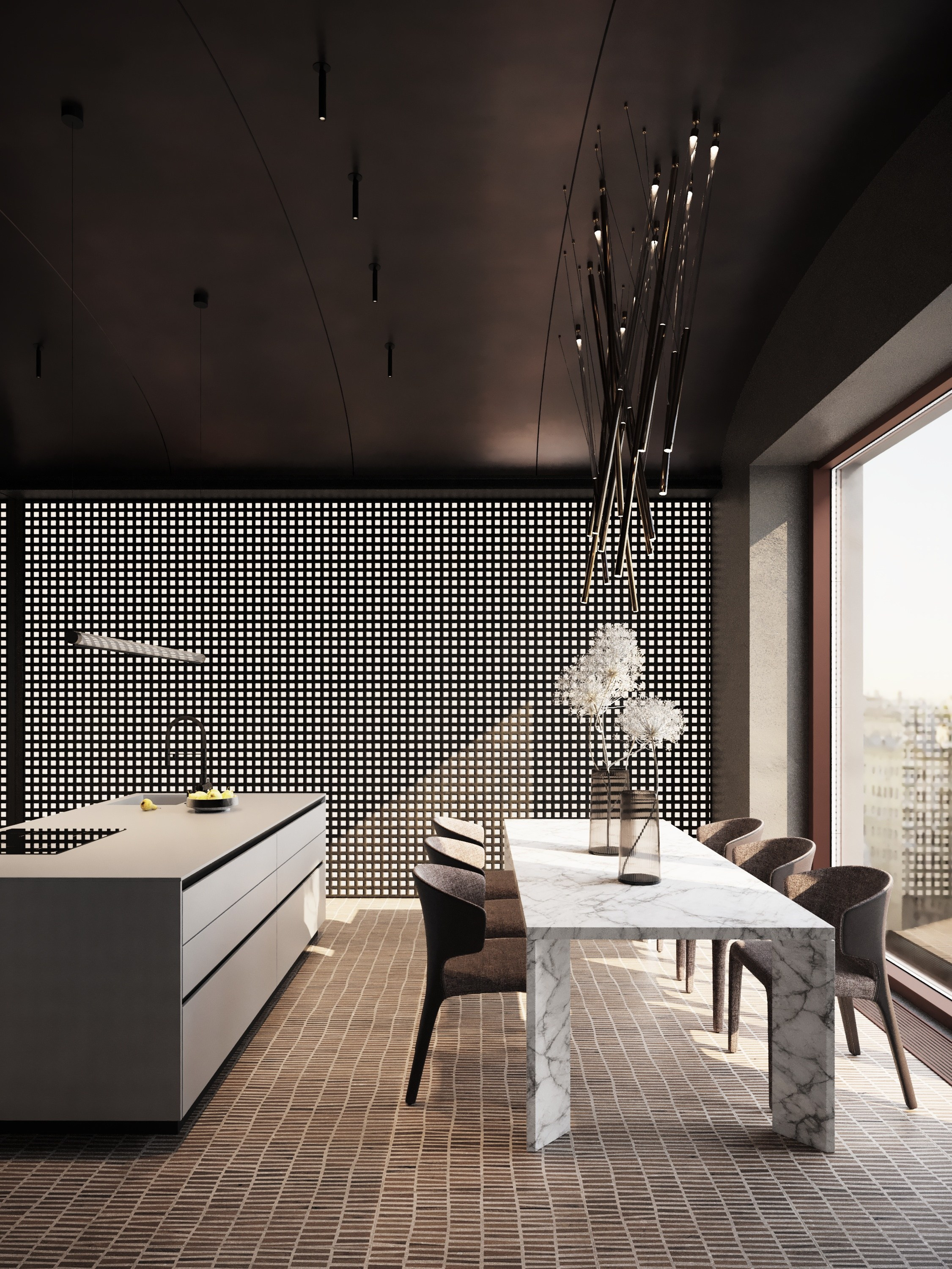 Апартаменты Grand Loft. Архитектурные интерьеры