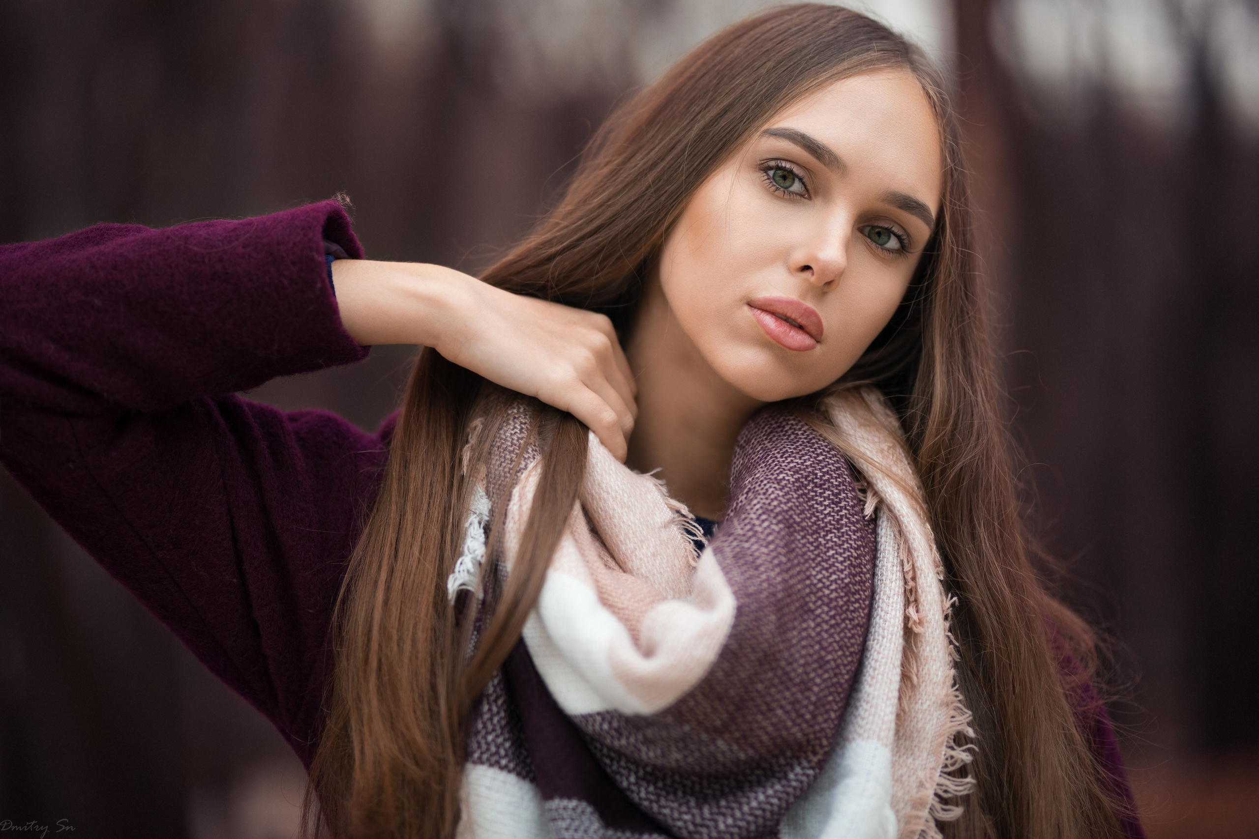 Осенняя фотосъемка с Марией в парке