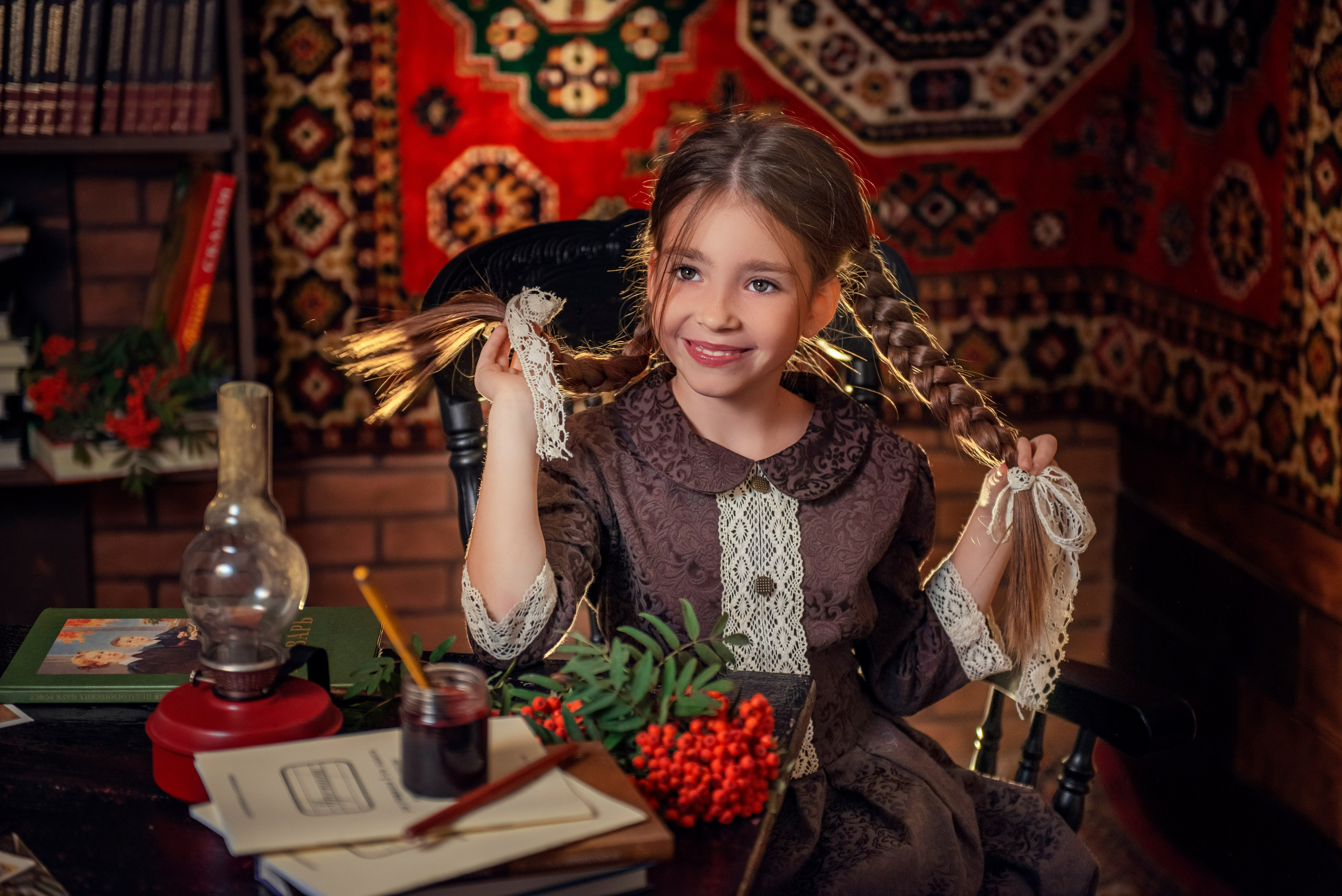 Ретро школьники. Татьяна Гойда портретный и семейный фотограф Ленск. Выпускные альбомы