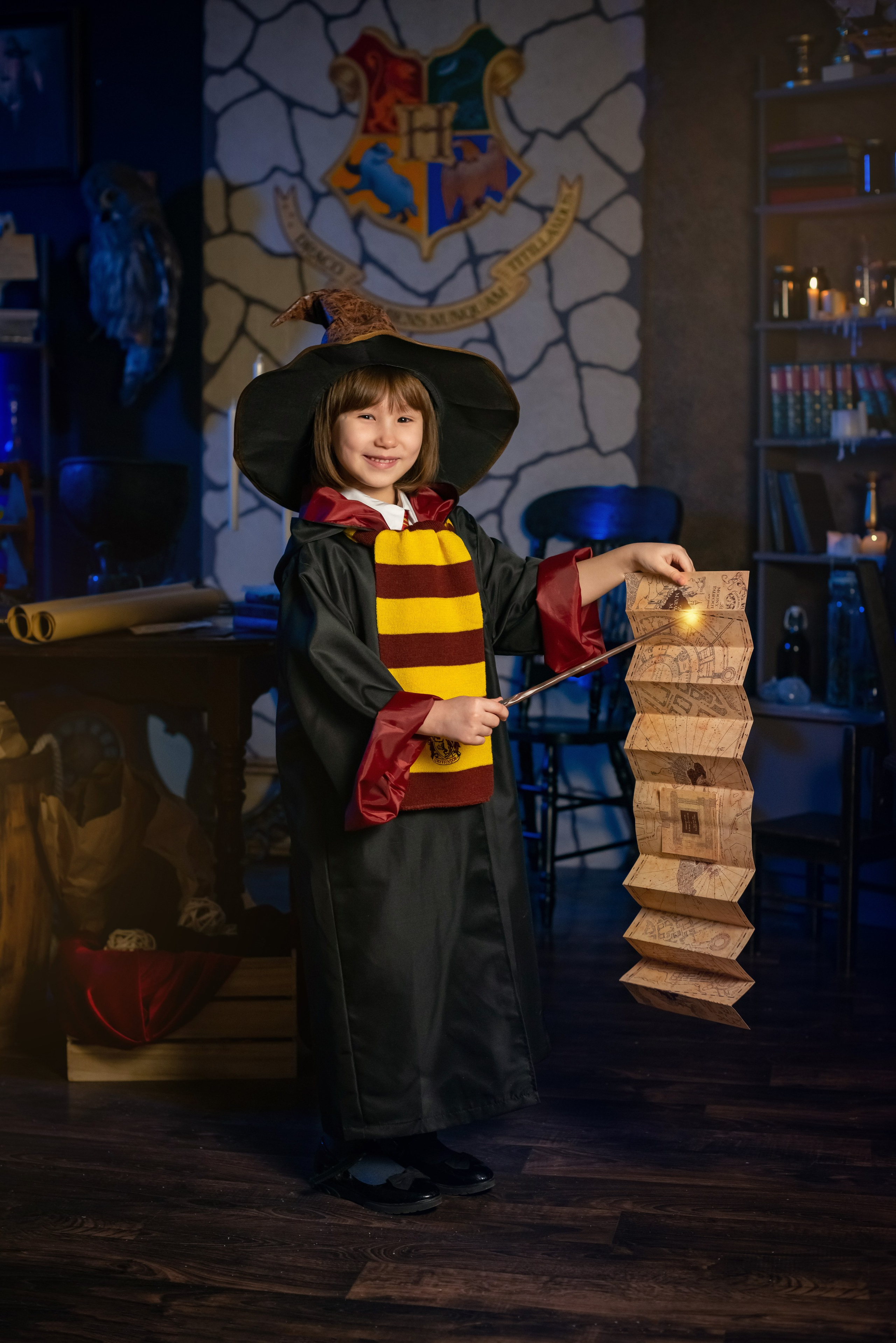 Хогвартс. Татьяна Гойда портретный и семейный фотограф Ленск. Выпускные альбомы