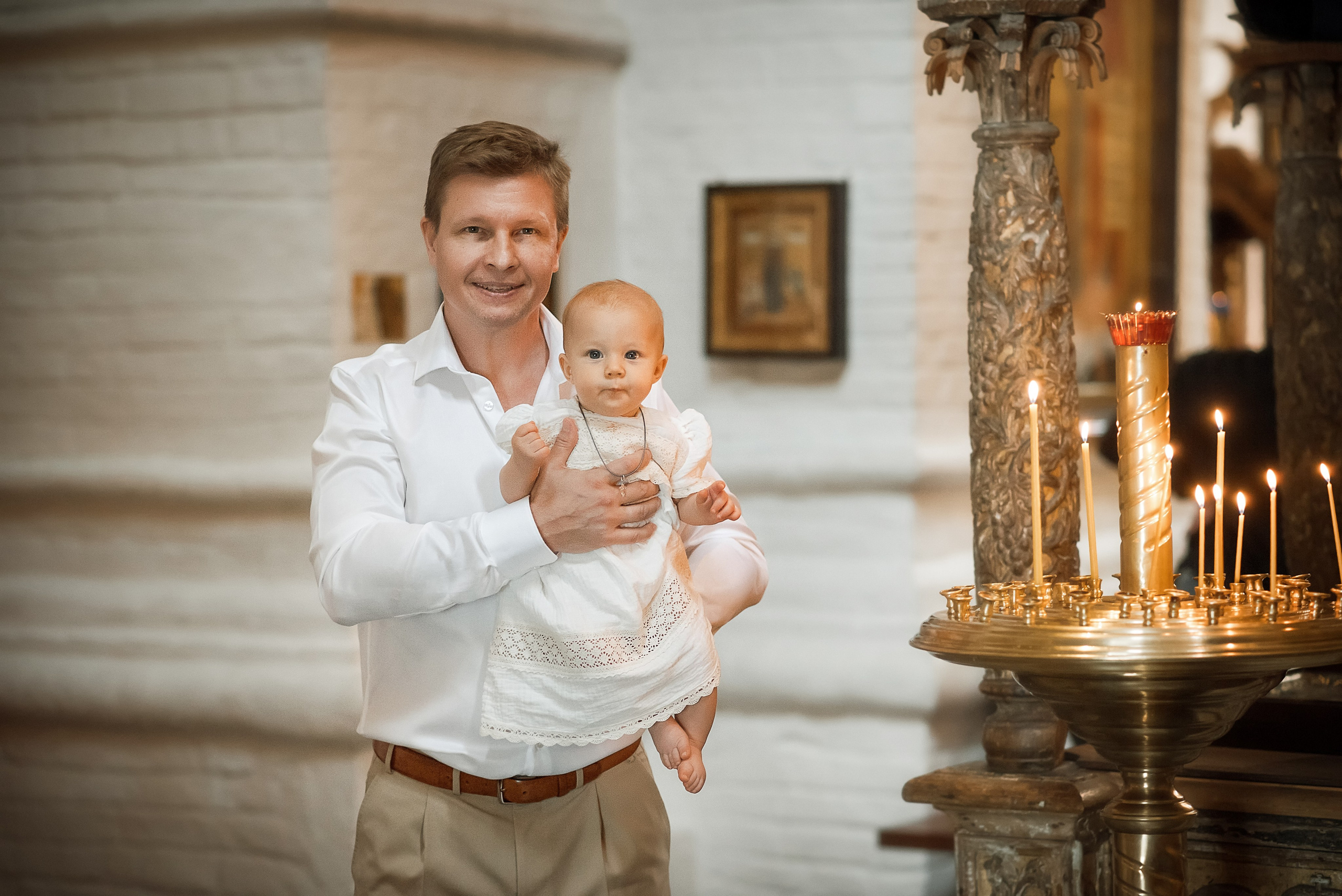 Крещение Софии в Воскресенском соборе. Семейный фотограф в Ростове-на-Дону Татьяна Литвинова