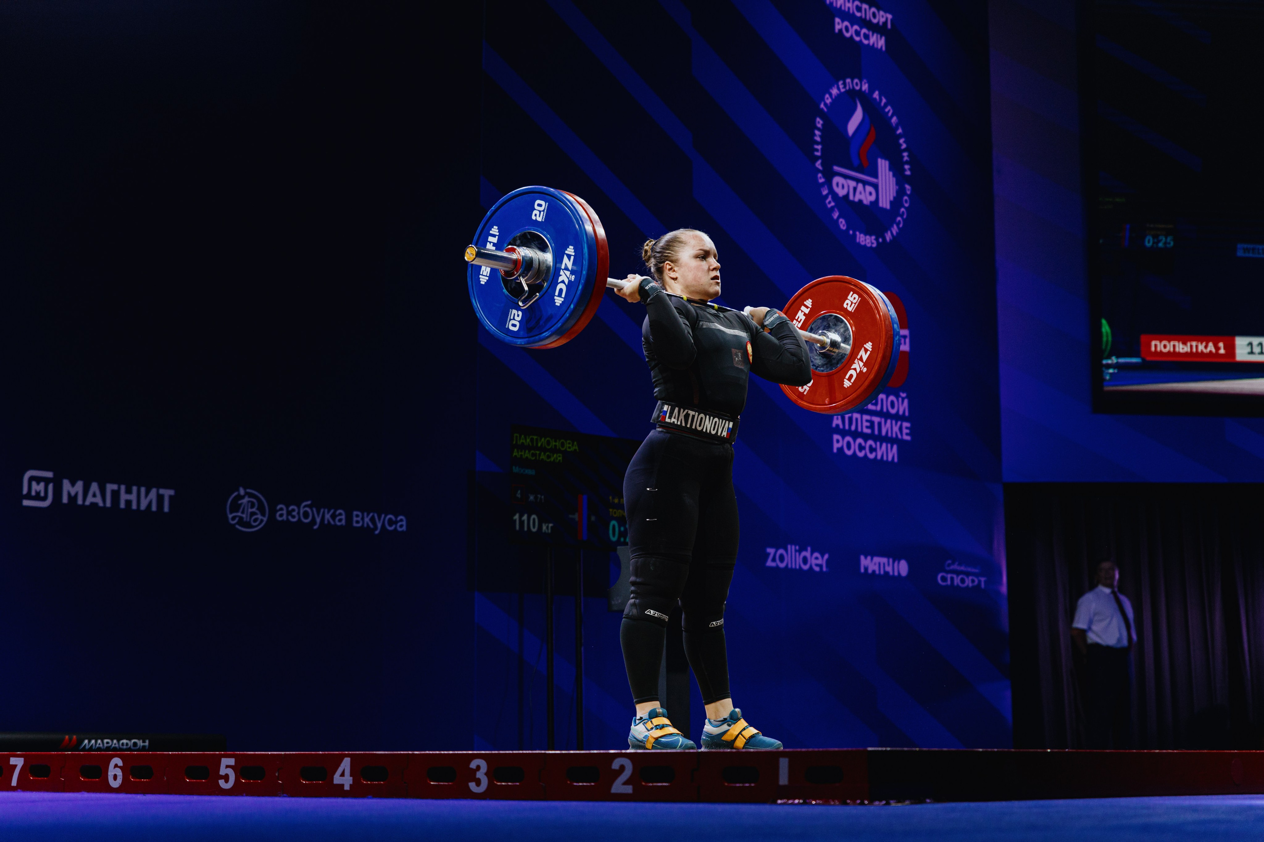 Чемпионат России по тяжелой атлетике 2025. Фотограф в Москве и Санкт-Петербурге Дарина