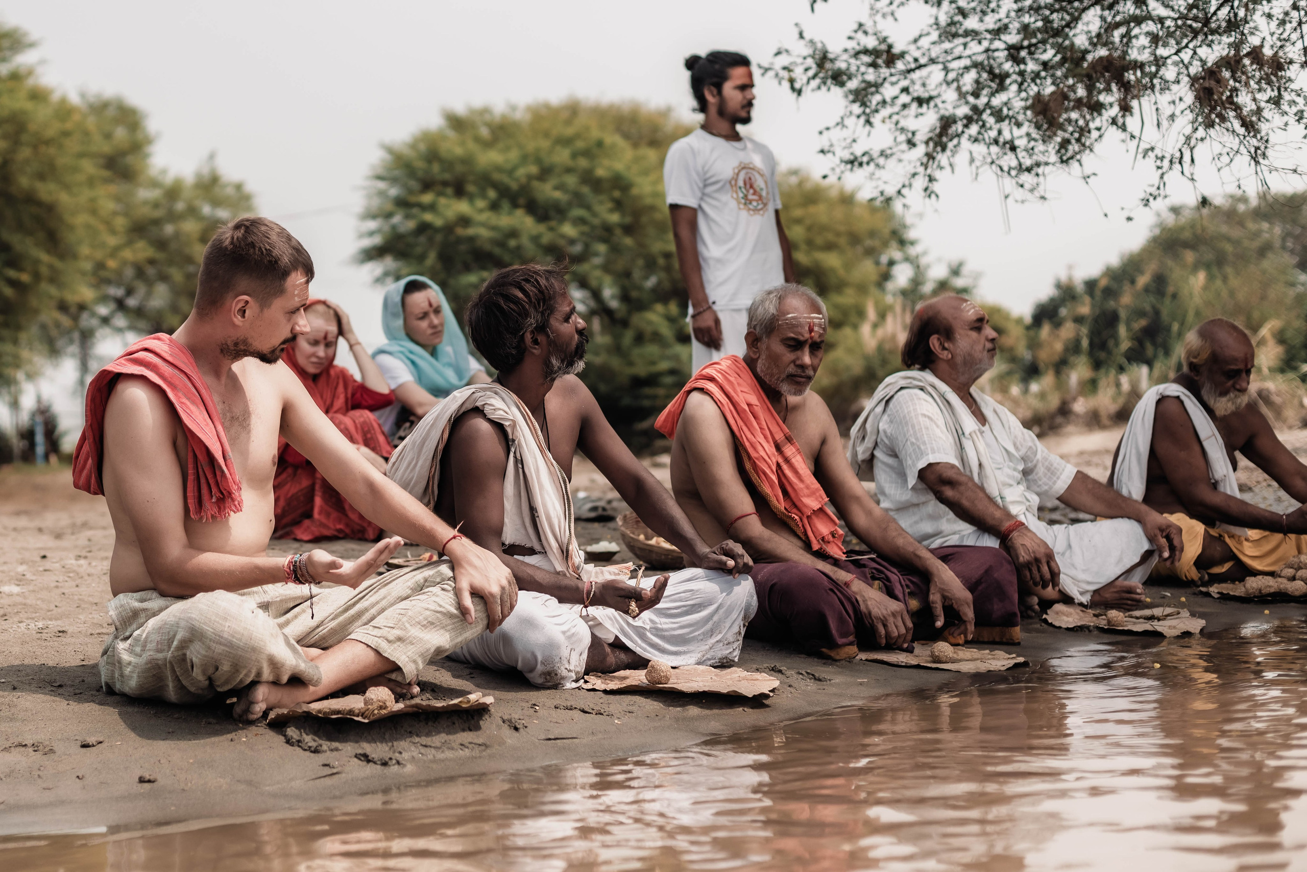 Pitri Paksha yagyas & poojas Devraha Baba ji ashram. Mariam Bagdasaryan