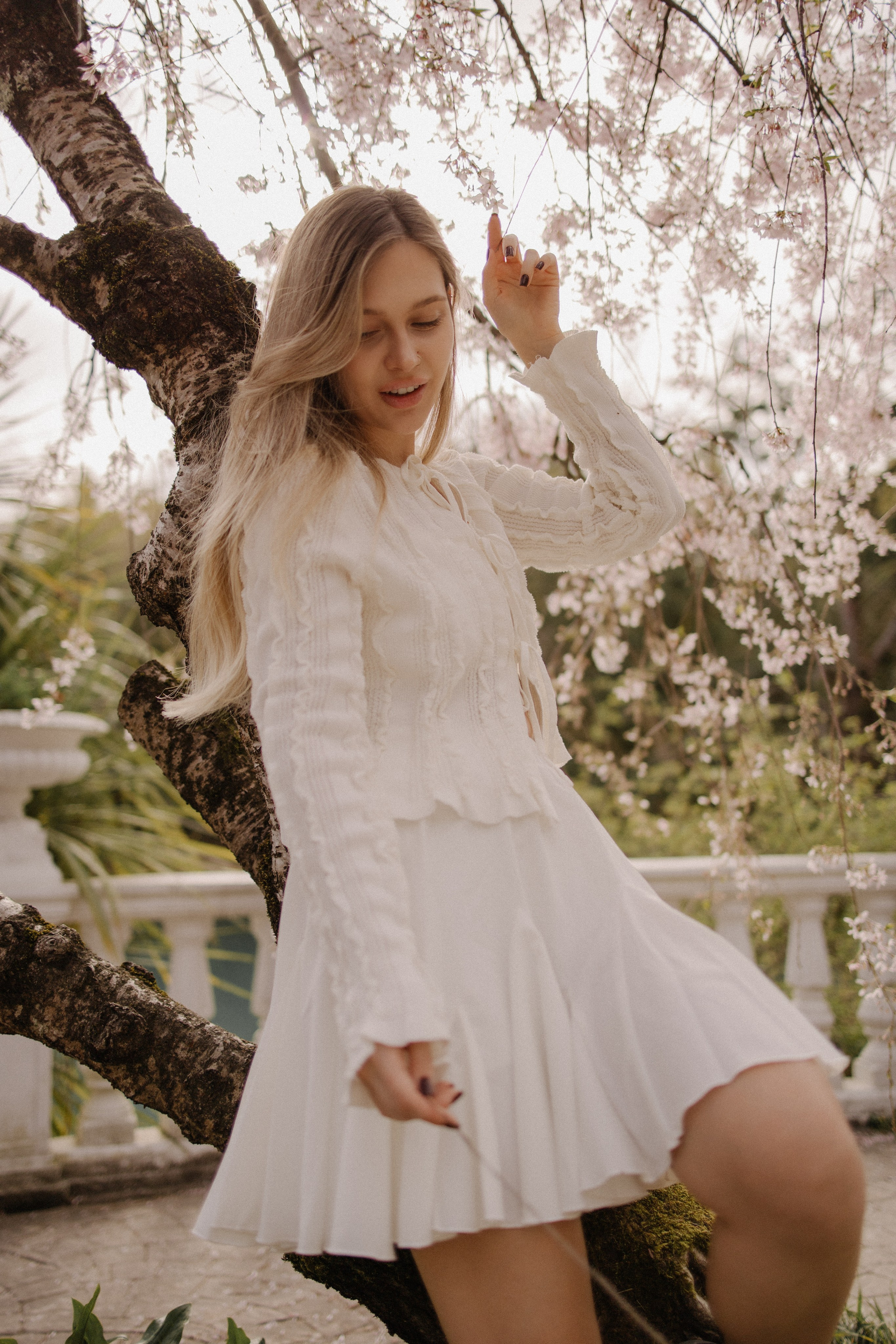 Света в сакуре. Фотограф Сочи Адлер Сириус Красная поляна Олеся Минив