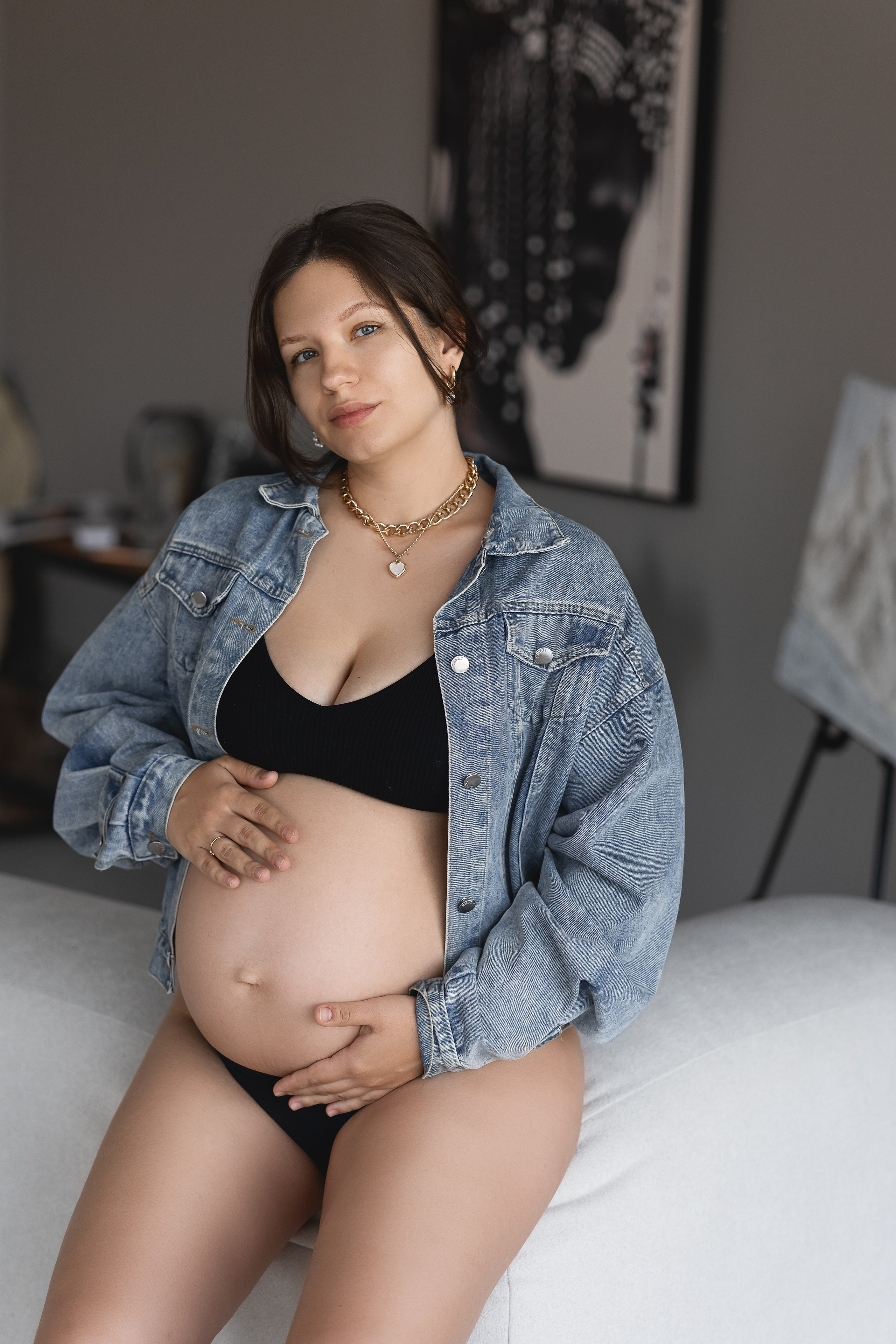 Фотосессия беременности в студии. Фотограф в Белгороде|Юлия oohphotojulii|Семейный и персональный фотограф