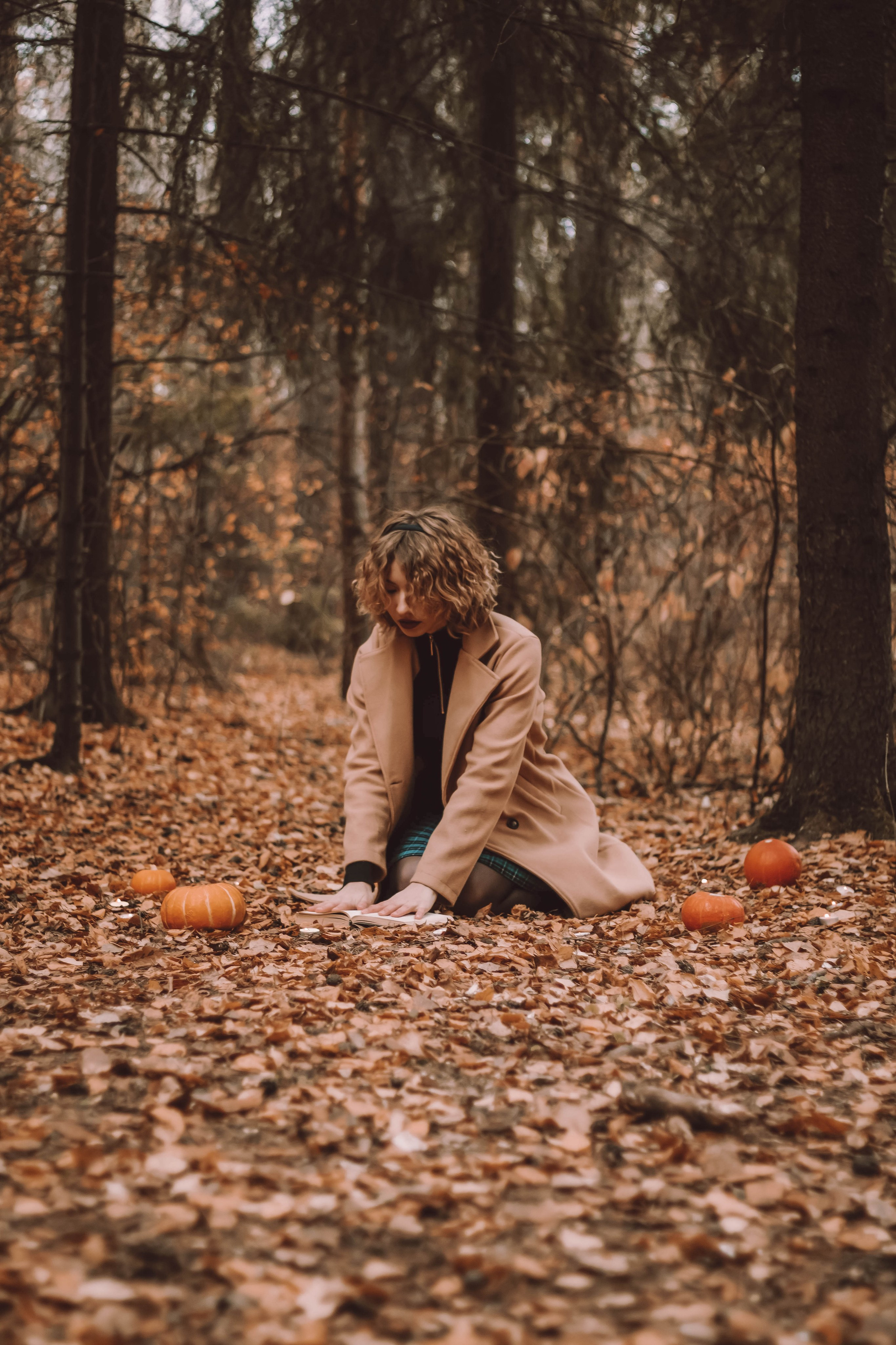 По мотивам сериала «Сабрина». Портретный фотограф в Екатеринбурге Дарья Жужгова