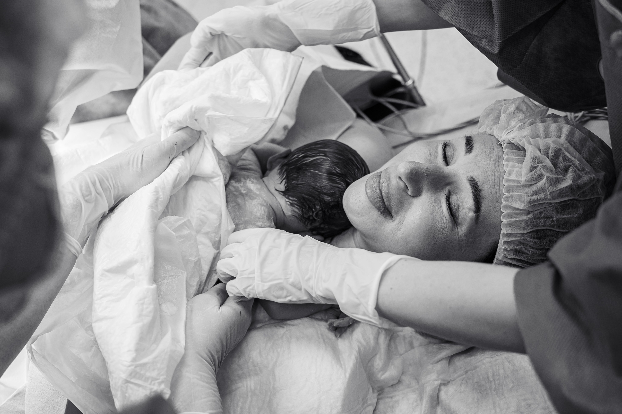 Алина родилась. Фотограф на роды СПБ Юлия Герасимова