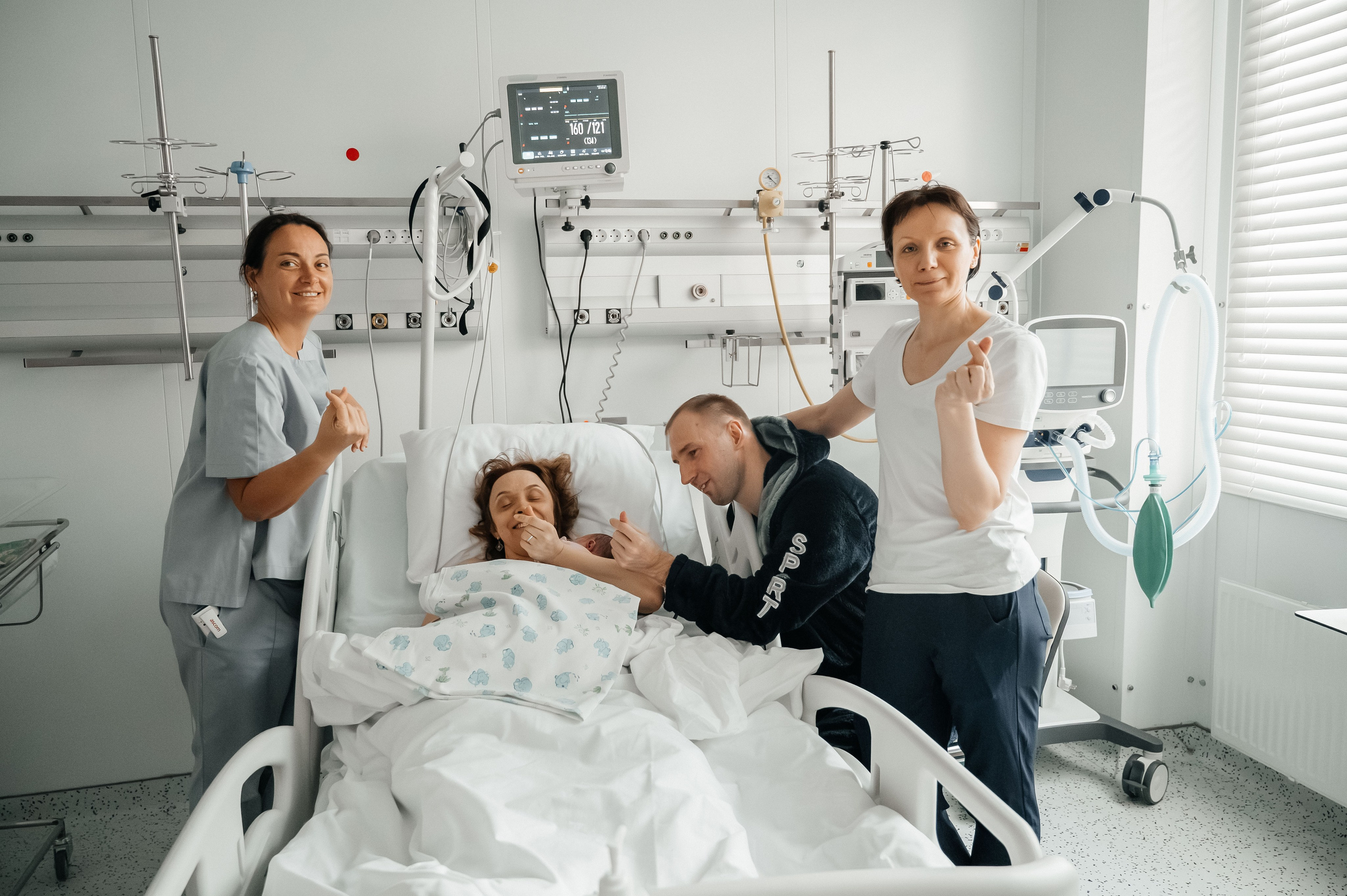 Алисия родилась в МД Лахта / Вученович Ю.Д. / Бородынцева Н.В. Фотограф на роды СПБ Юлия Герасимова