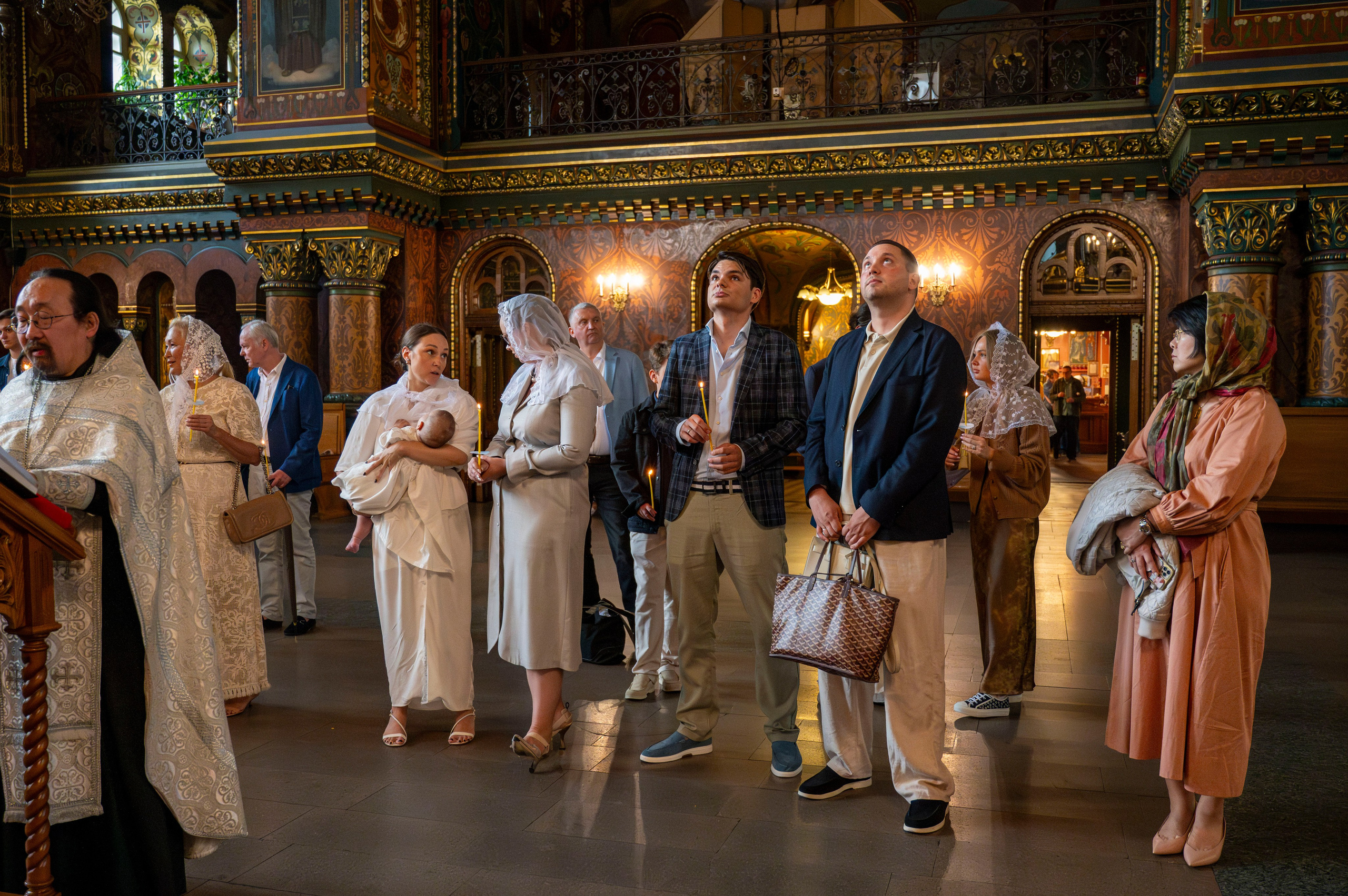 Церковь Успения Пресвятой Богородицы. Крещение Маюши (Матроны). Фотограф на роды СПБ Юлия Герасимова