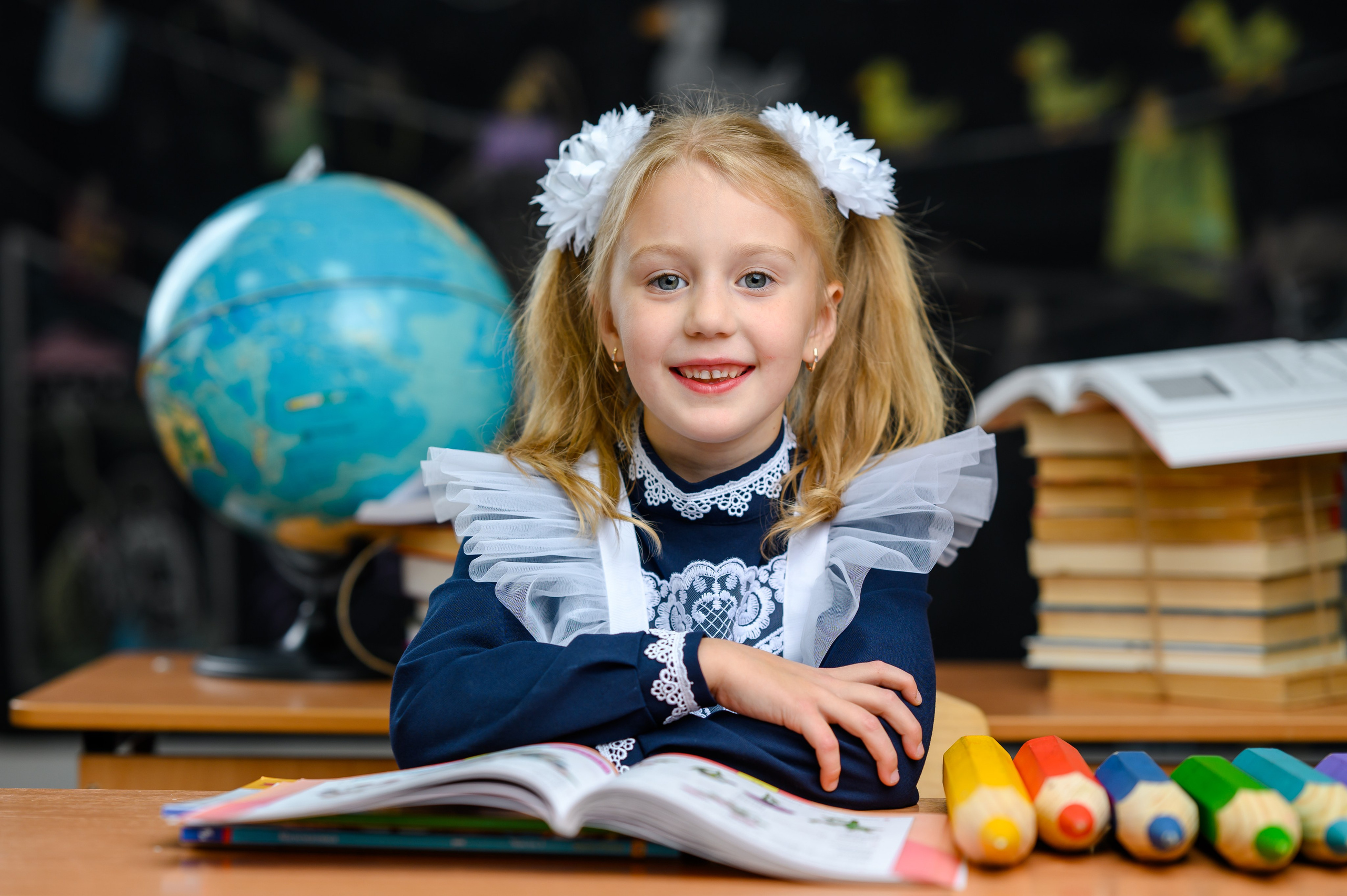 Школьная фотосессия в Томске. Студия выпускных альбомов Ольги Галкиной. Томск