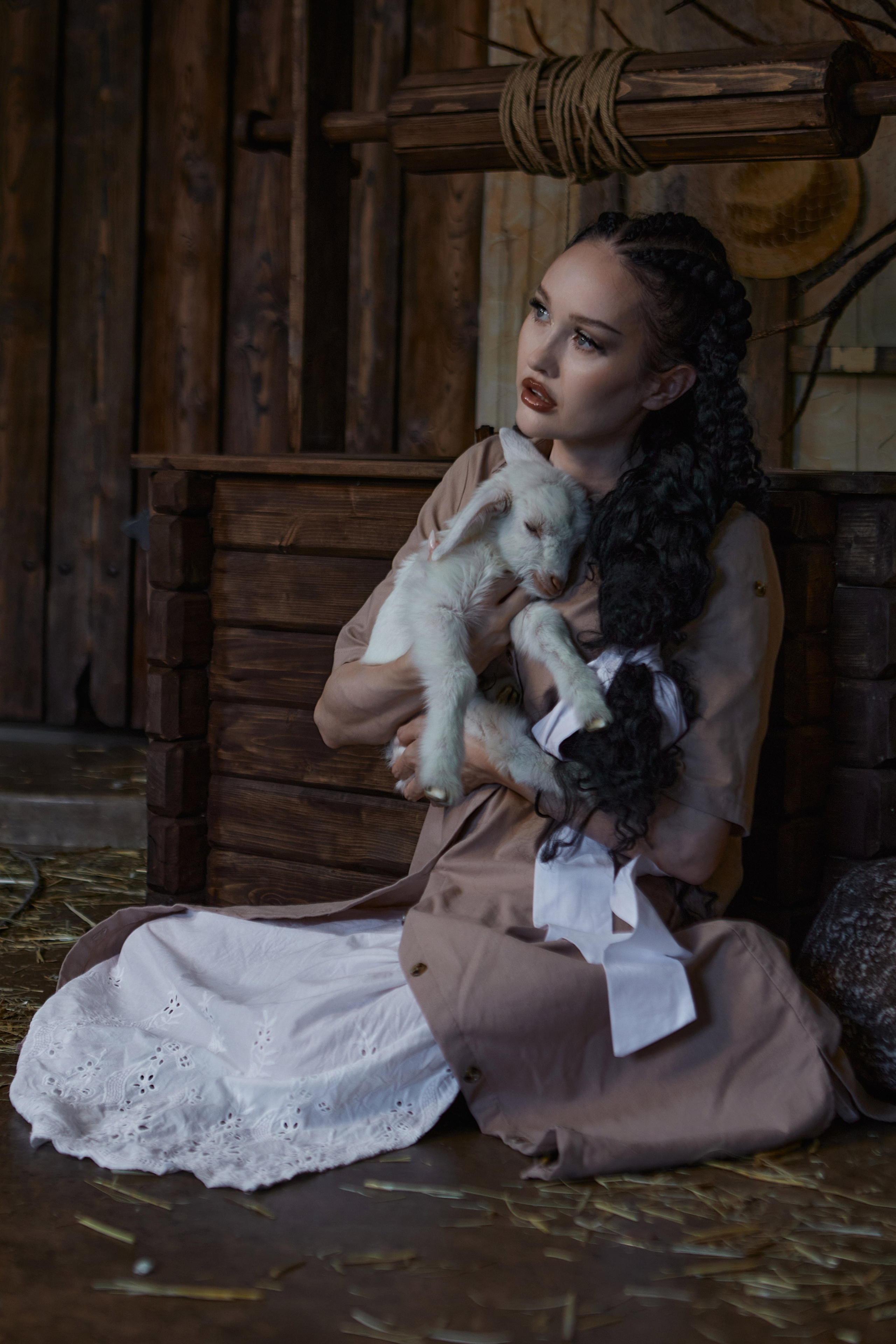 Фотосессия с маленькой козочкой. Семейный и свадебный фотограф в Краснодаре Михеева Светлана