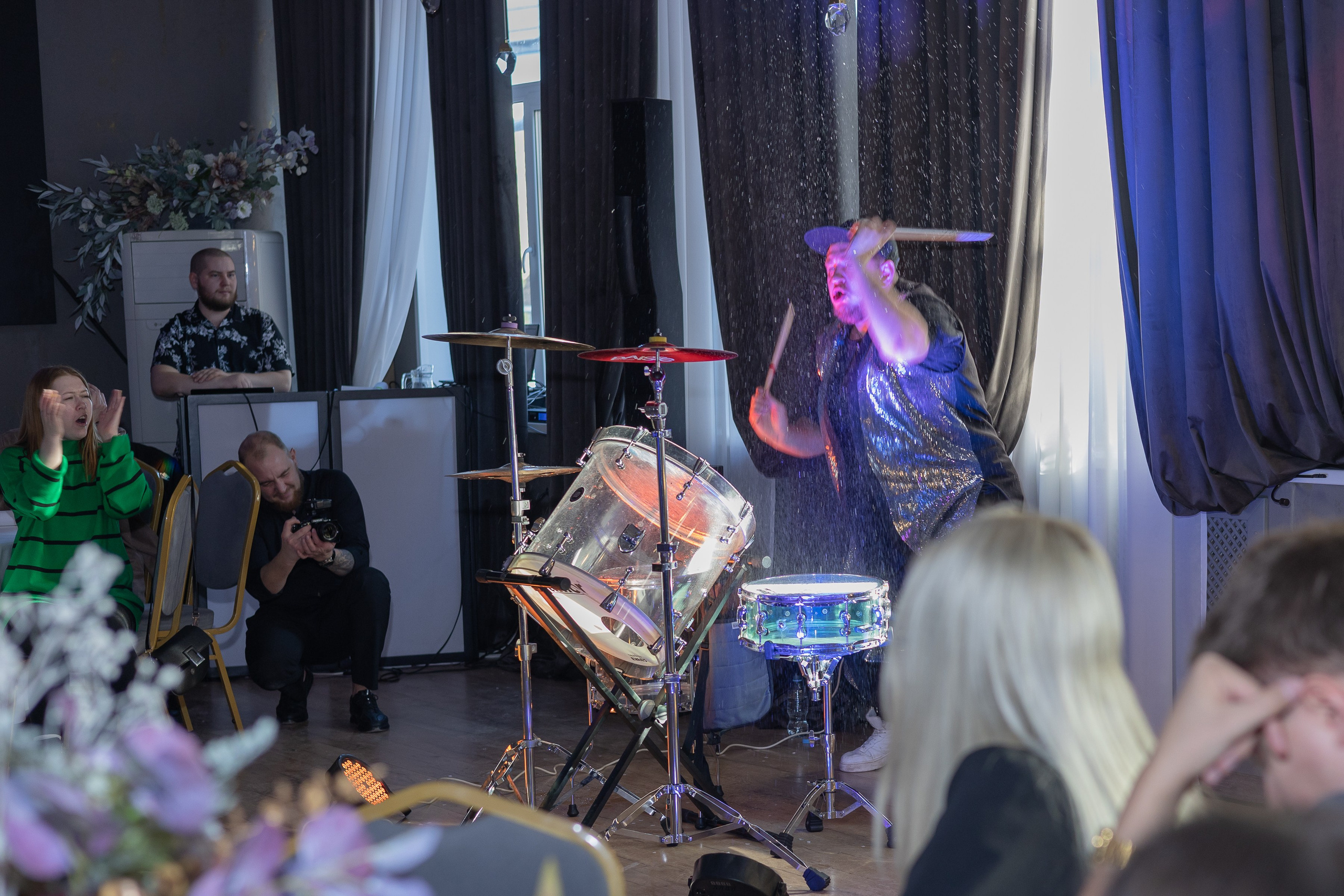 Свадебное чаепитие для молодоженов