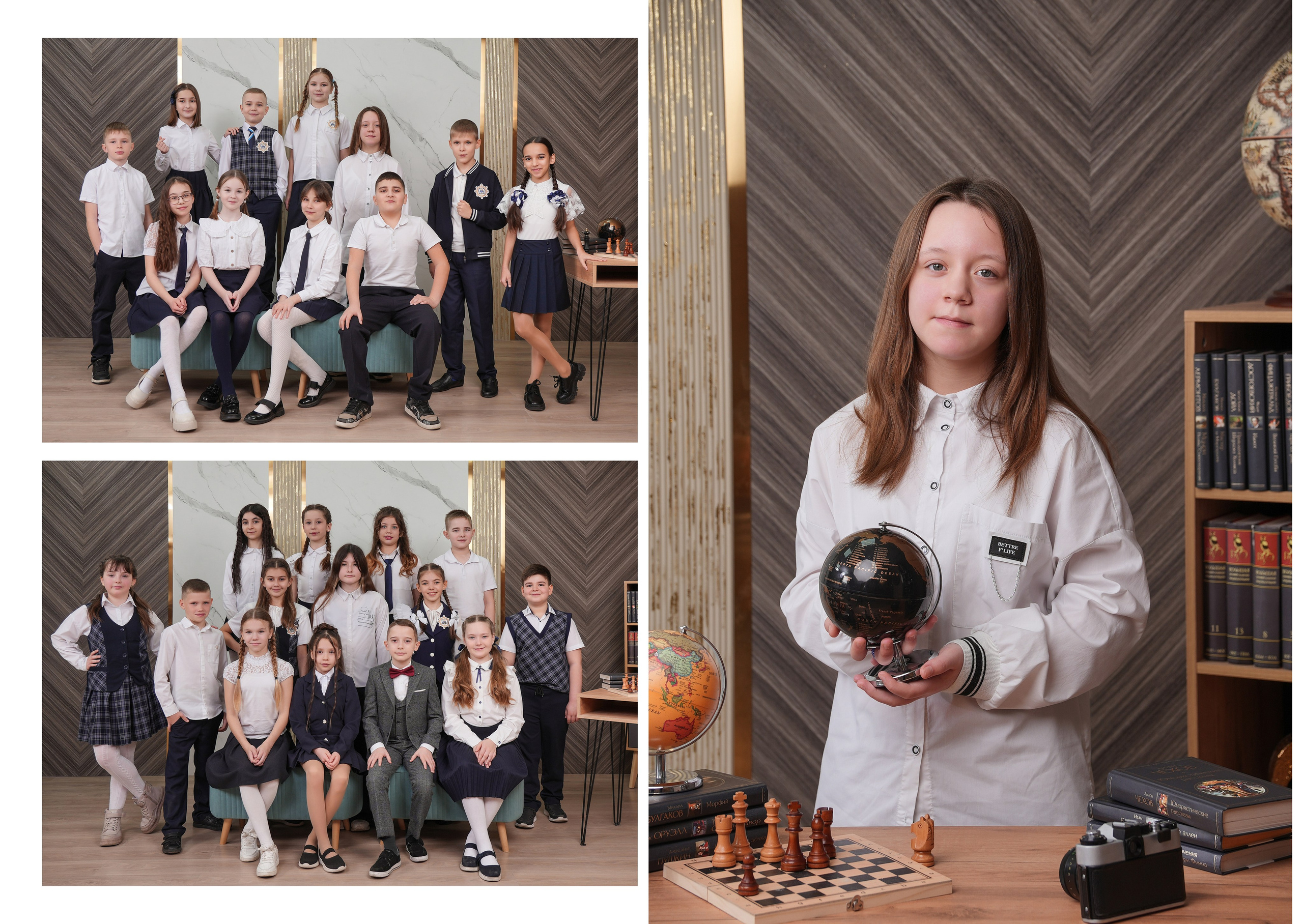 ШКОЛА 110 4 Г. Красивый выпускной альбом в Краснодаре