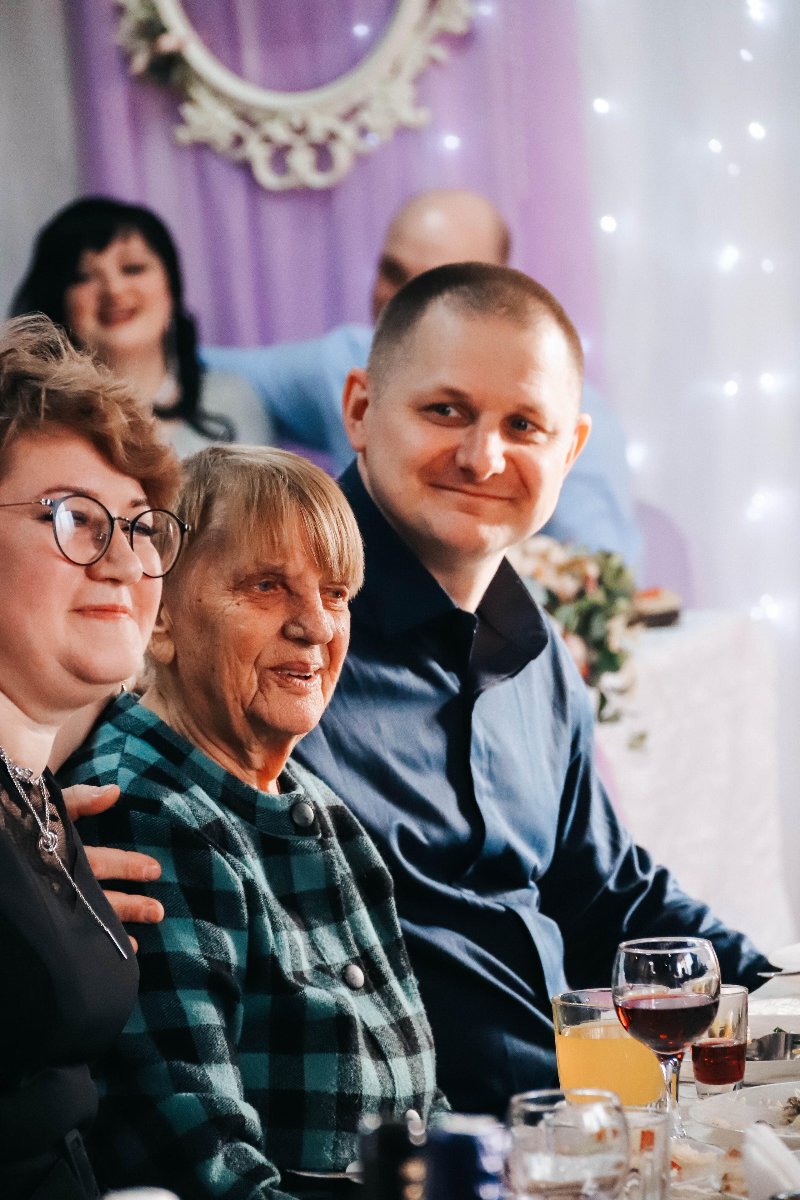 Свадебный банкет. Фотограф Дарья Маташкова