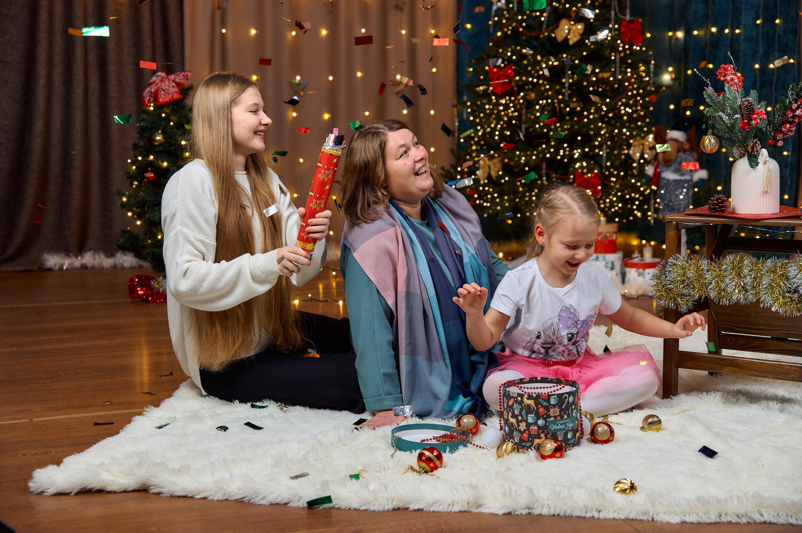 Новогодние фотосессии в студии