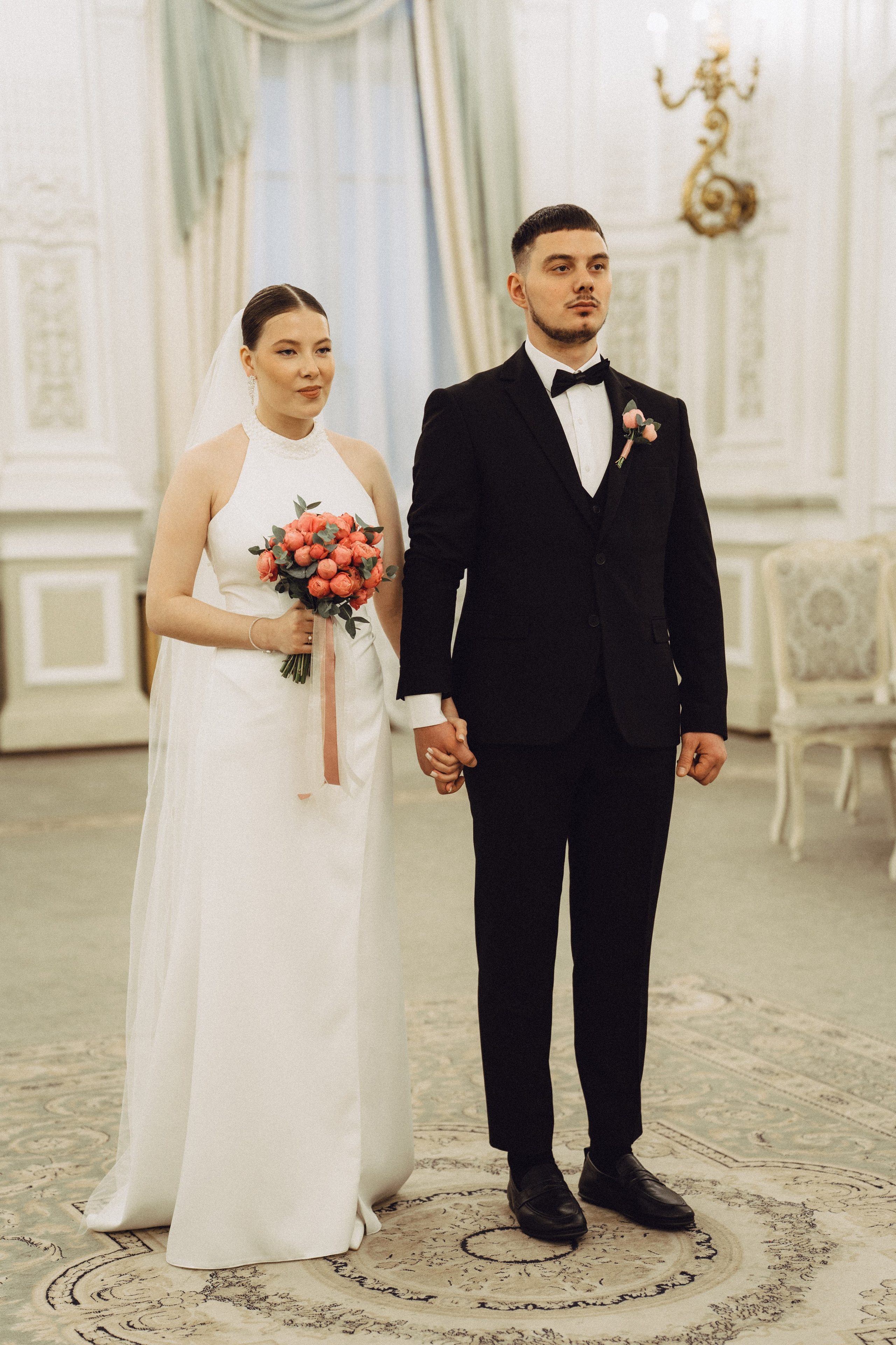 СВАДЕБНАЯ СЬЕМКА В ПЕВОМ ДВОРЦЕ БРАКОСОЧЕТАНИЯ. Профессиональный фотограф, Санкт-Петербург — Виктория Богомолова