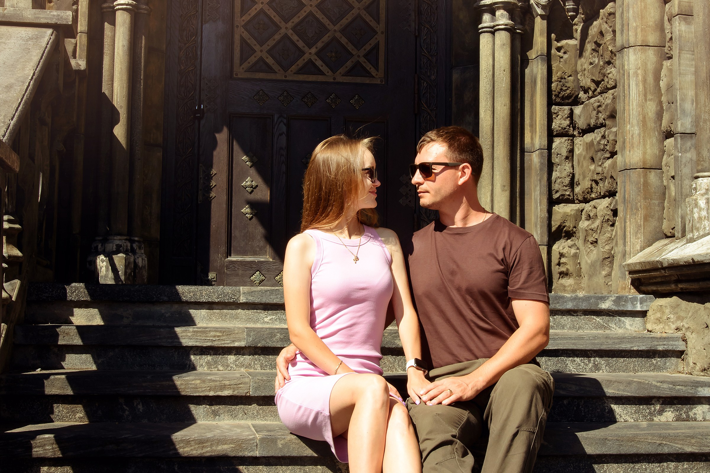 Фотосессия Love Story у Замка Гарибальди. Фотограф Оксана Сафонова г. Тольятти