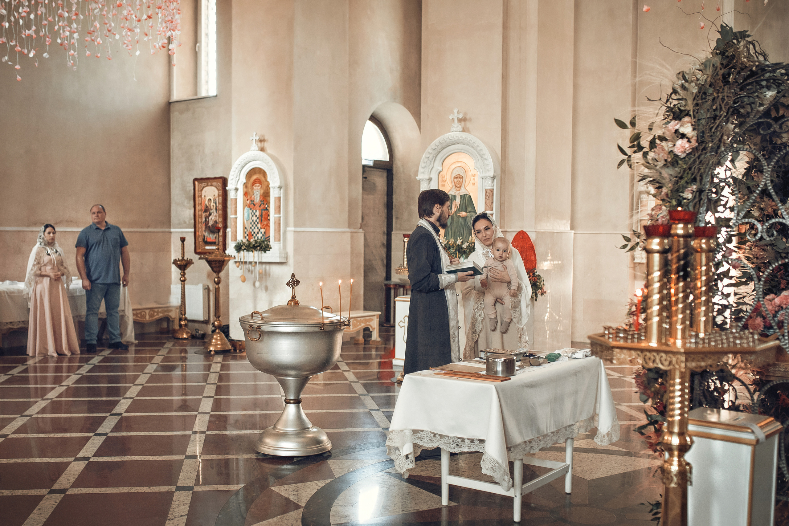 Таинство Крещения Александра. Храм Александра Невского Славянск н/К. Фотограф на Крещение и Венчание Краснодарский край — Гранкина Юлия