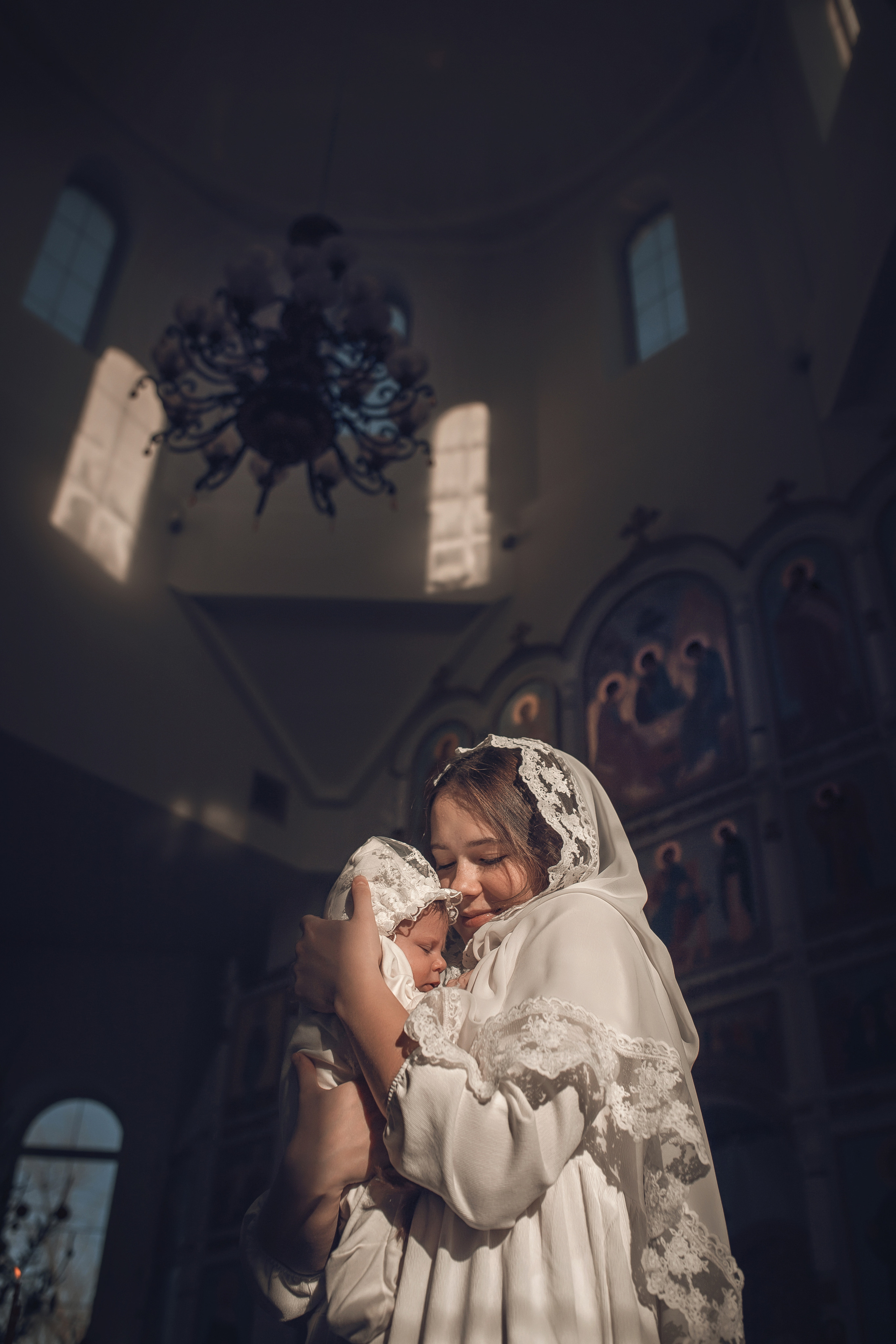 Таинство Крещения Матроны. Храм Святого Архистратига Михаила п. Целинный. Фотограф на Крещение и Венчание Краснодарский край — Гранкина Юлия