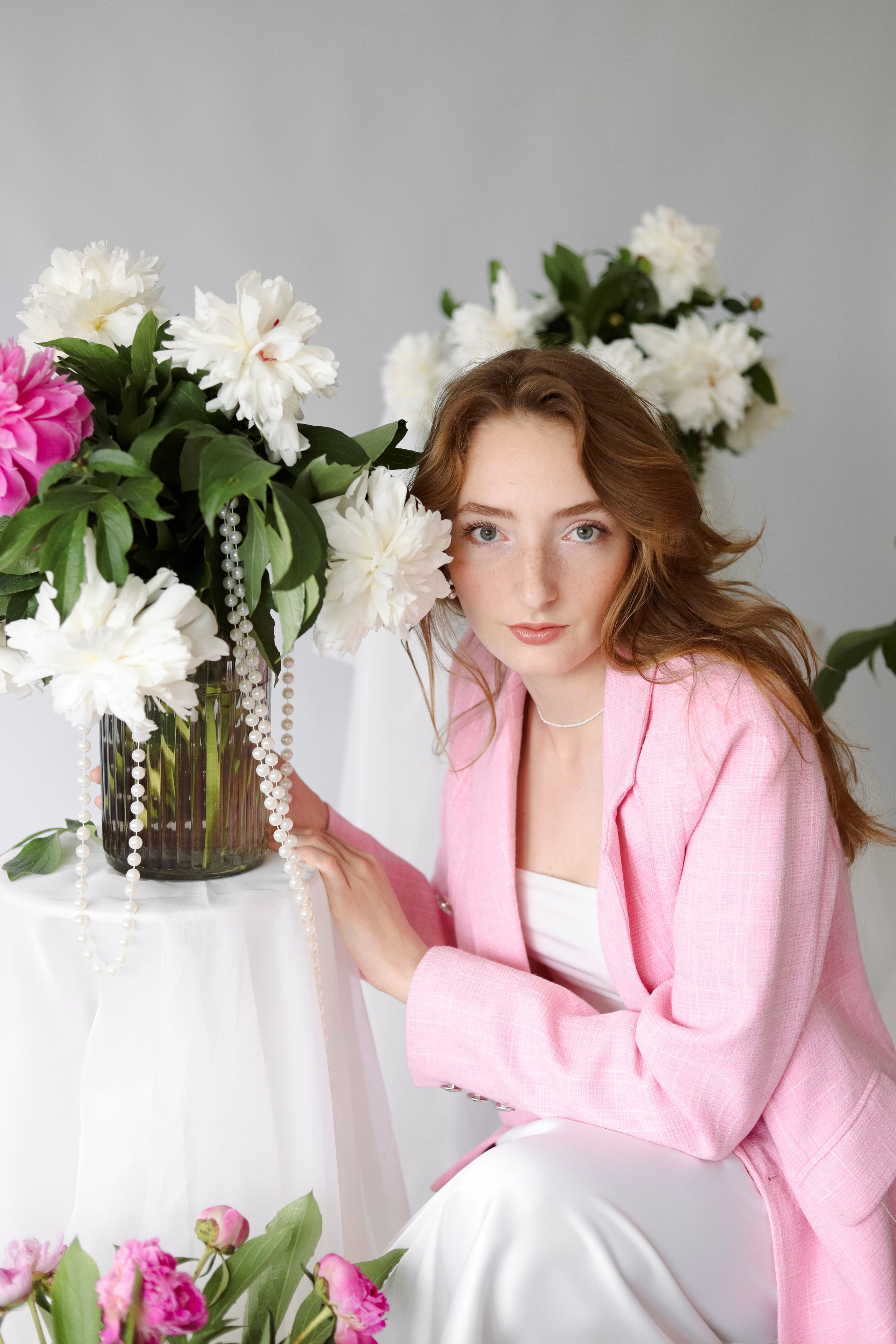 Яна — Живые пионы. Kate Bunny | фотограф и видеограф в Люберцах