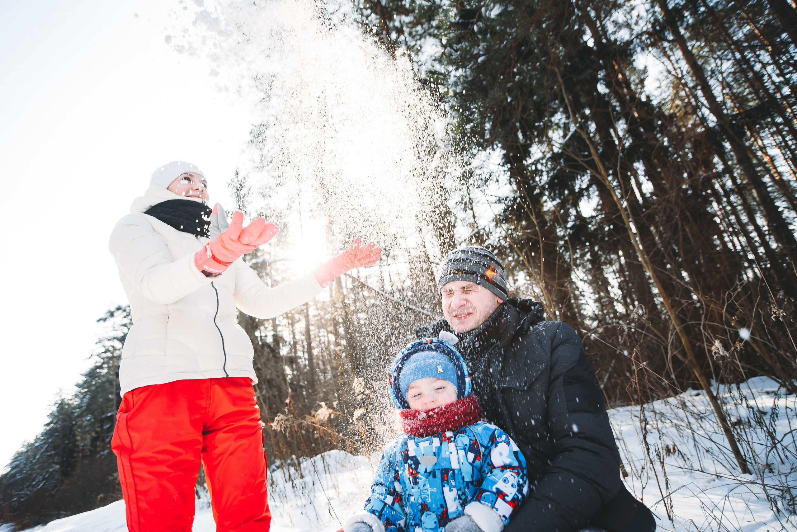 Зимняя фотосессия на улице. Свадебный и семейный фотограф в Минске Филиппович Александр